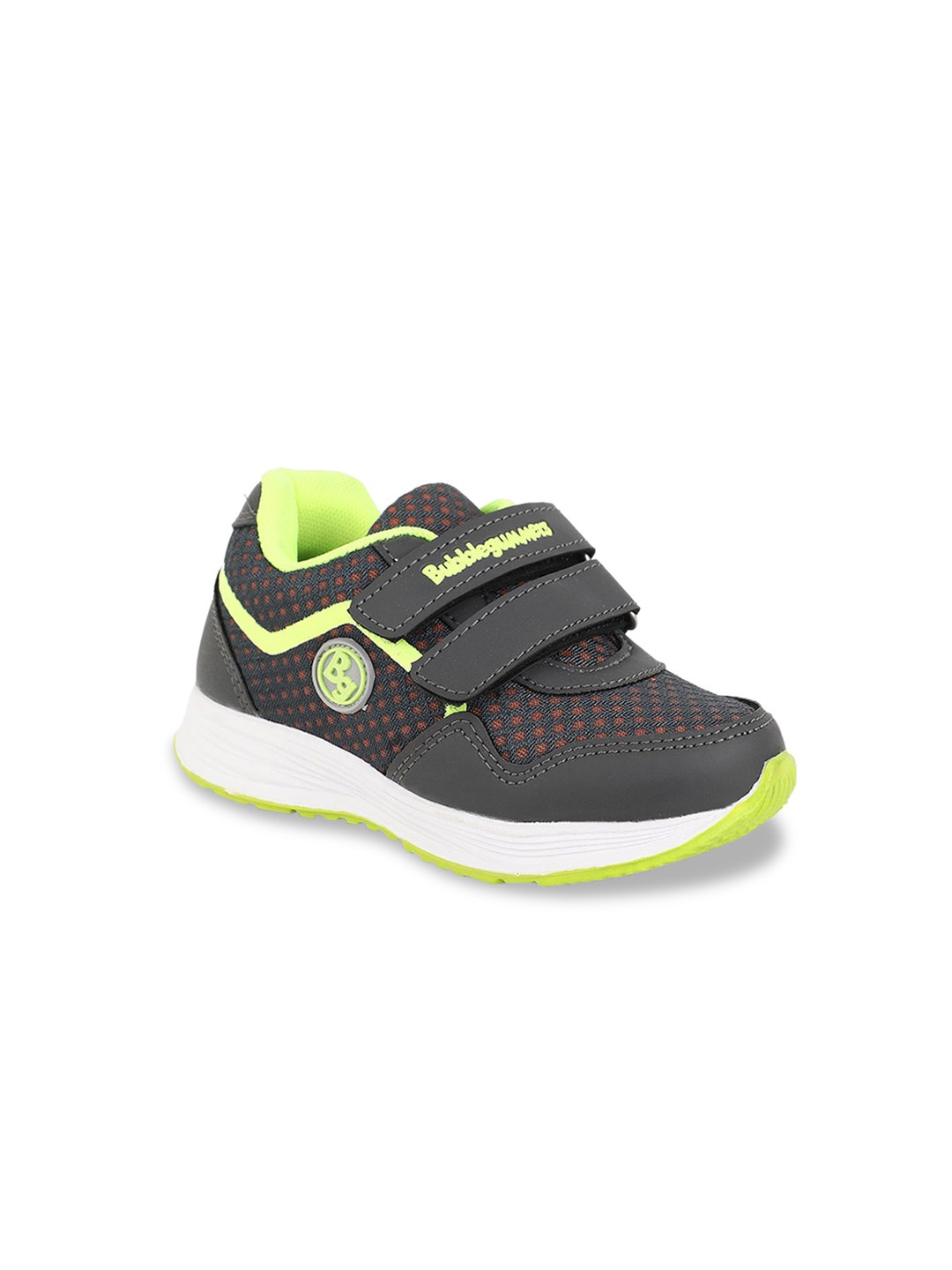 

Bubblegummers Boys Grey Slip-On Sneakers