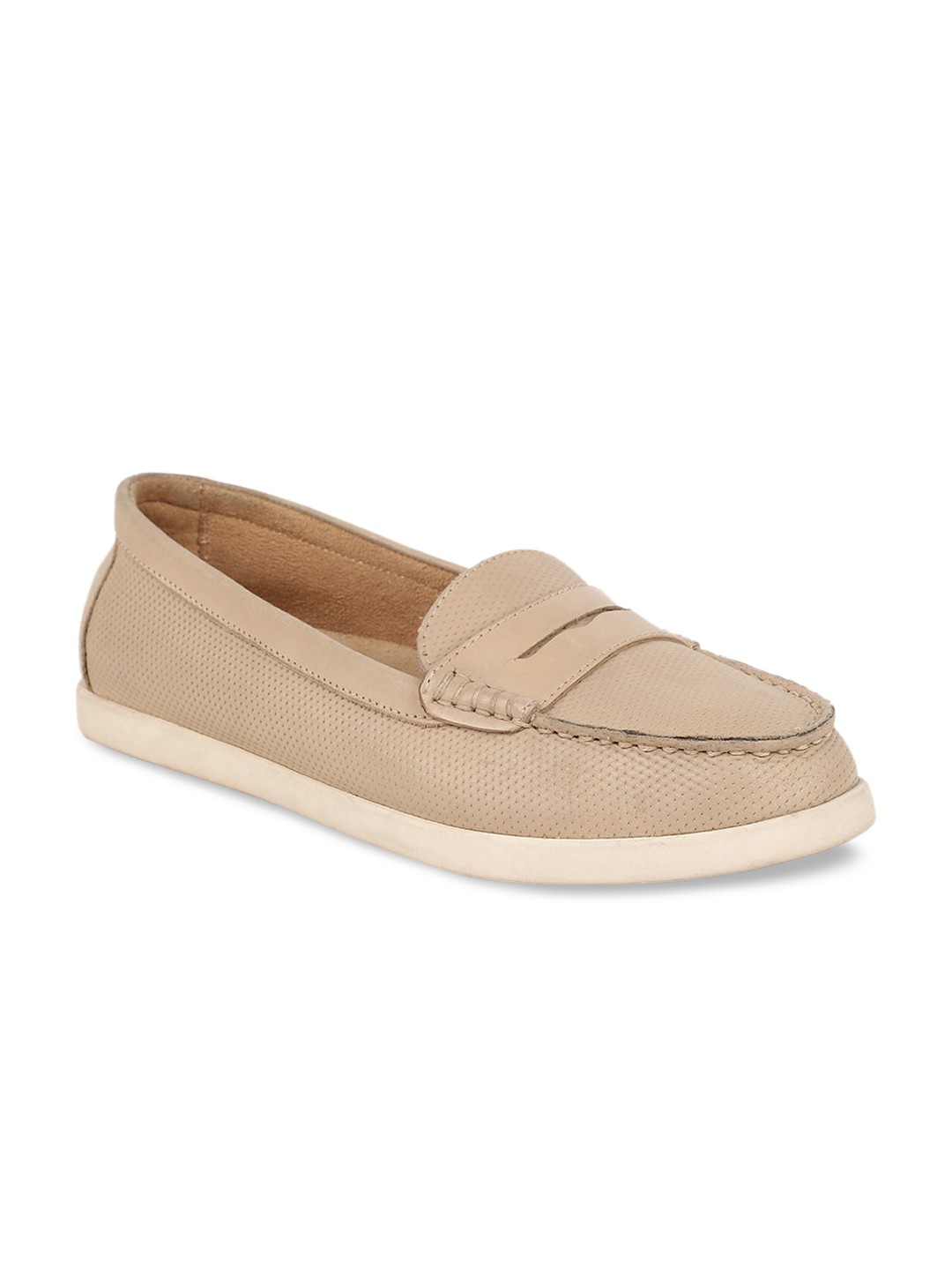 

Naturalizer Women Beige Slip-On Sneakers