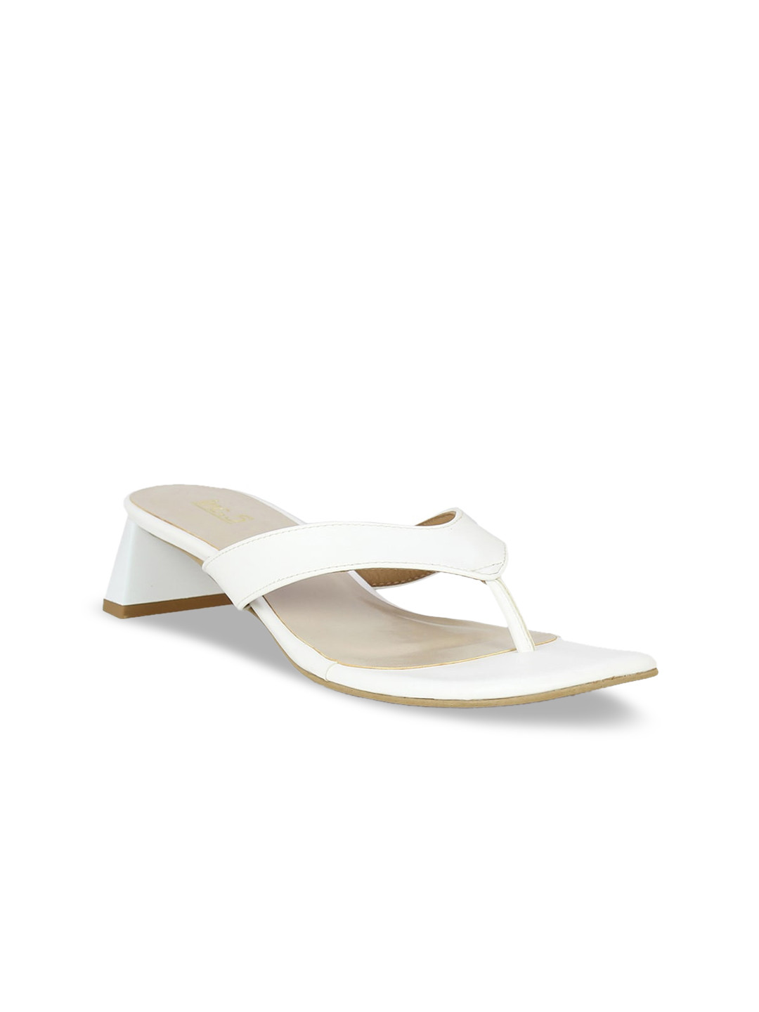 

Inc 5 Women White Solid Sandals