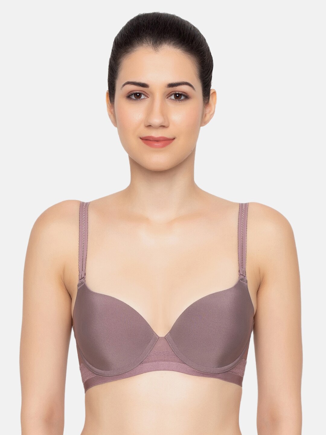 

Triumph Padded Wired Seamless Silhoutte T-shirt Bra, Brown