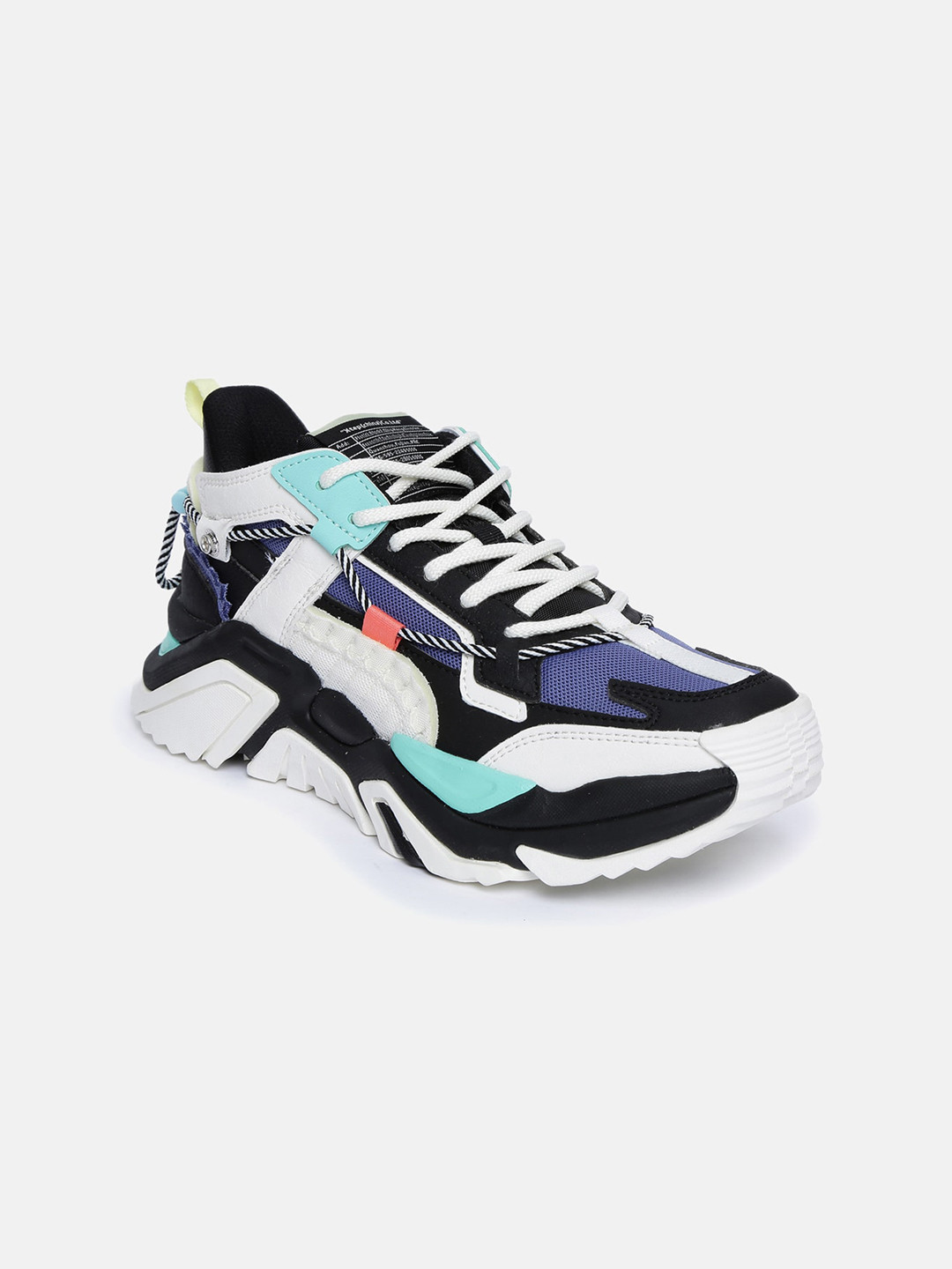 

Xtep Women Black & White Running Shoes
