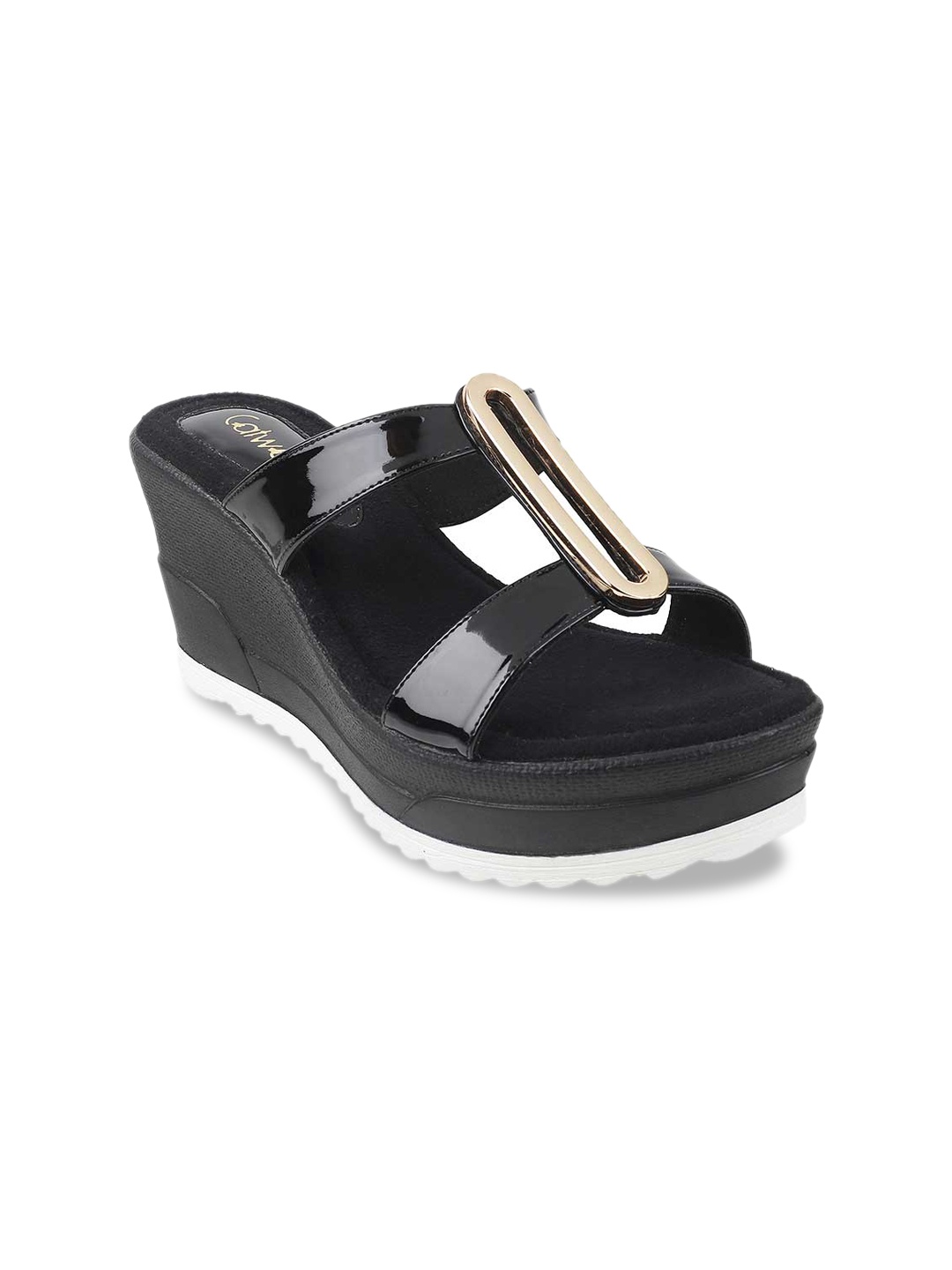 

Catwalk Women Black Solid Sandals