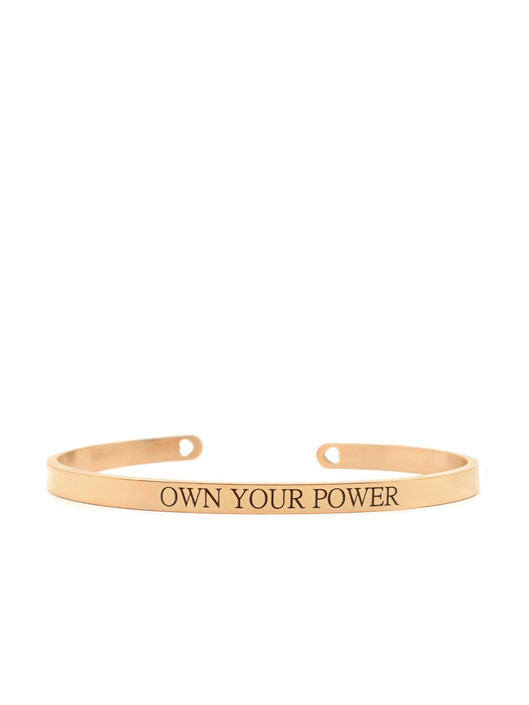 

JOKER & WITCH Rose Gold-Plated Own Your Power Cuff Bracelet