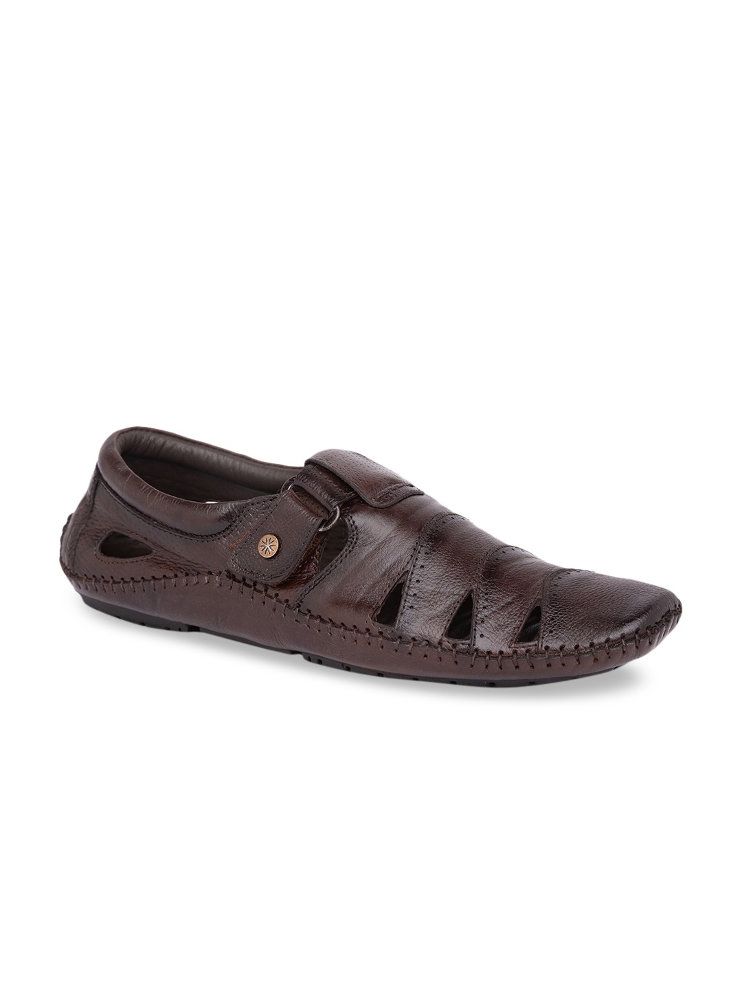

Regal Men Brown Leather Fisherman Sandals