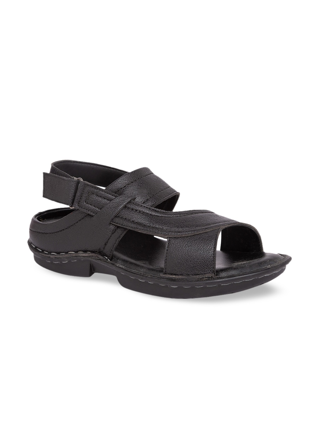 

Regal Men Black Sports Sandals