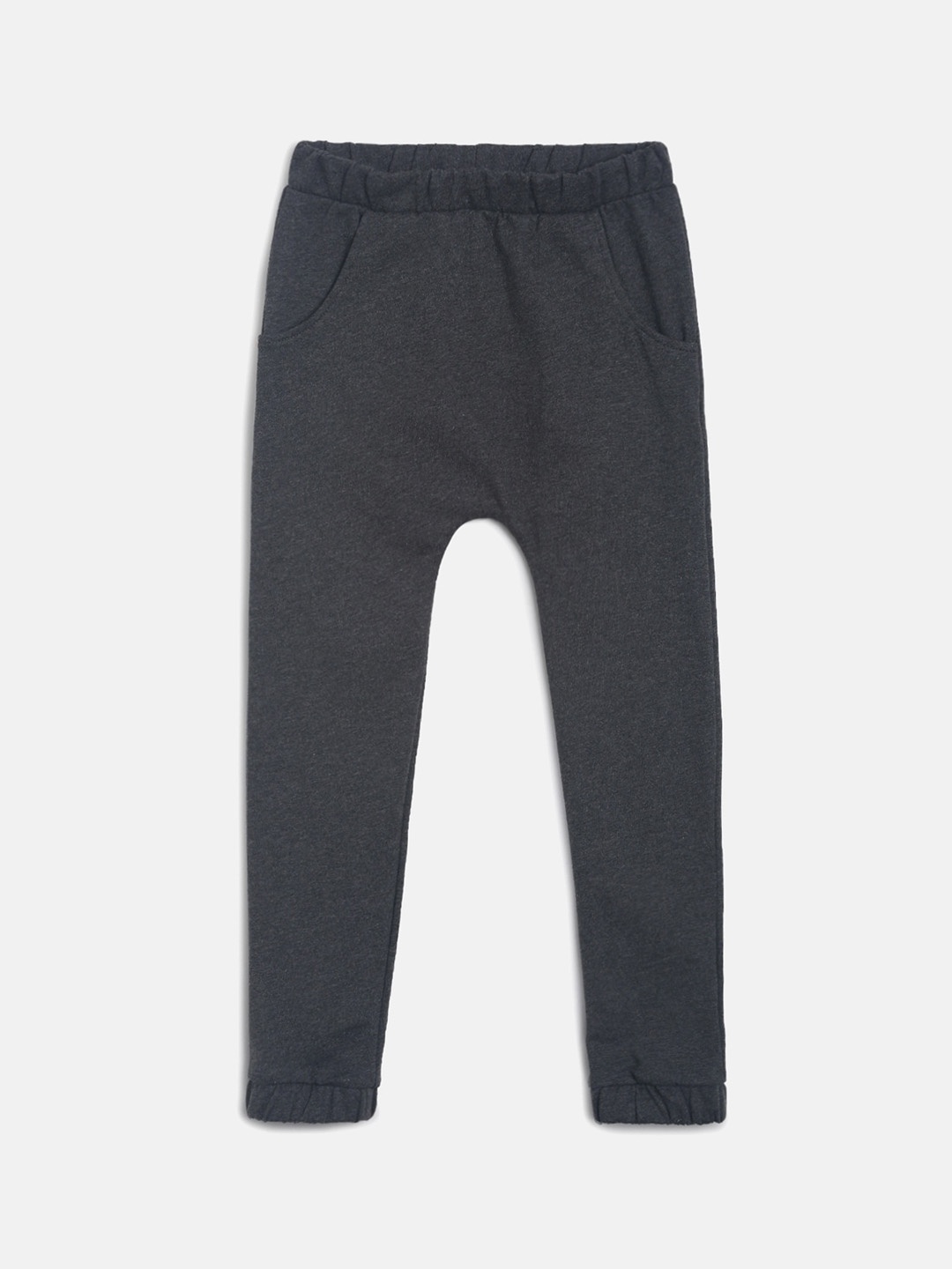 MINI KLUB Infant Girls Grey Solid Joggers