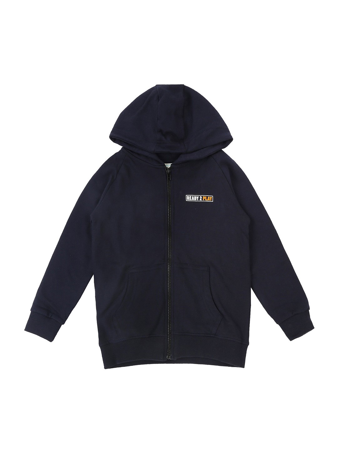 

Pantaloons Junior Boys Navy Blue Solid Sweatshirt