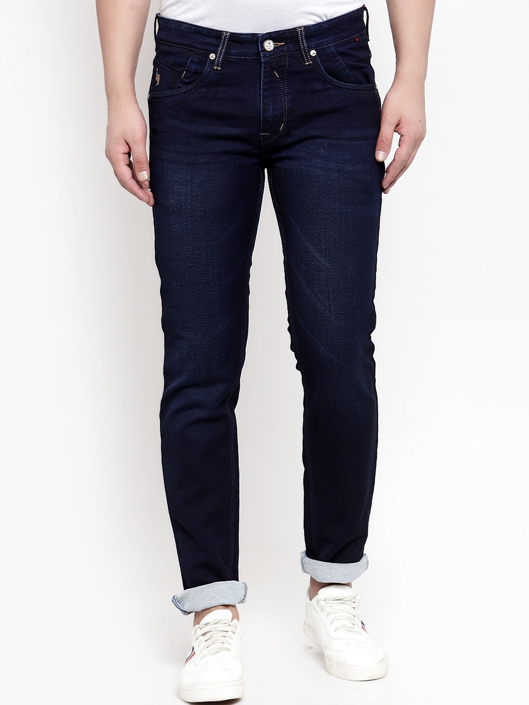 

Cantabil Men Blue Regular Fit Jeans
