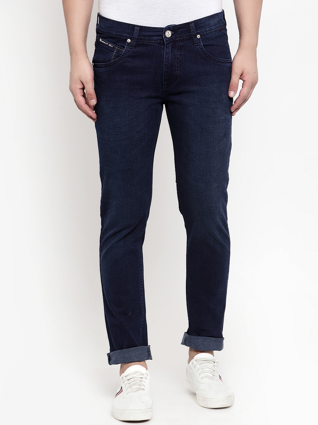

Cantabil Men Blue Regular Fit Jeans