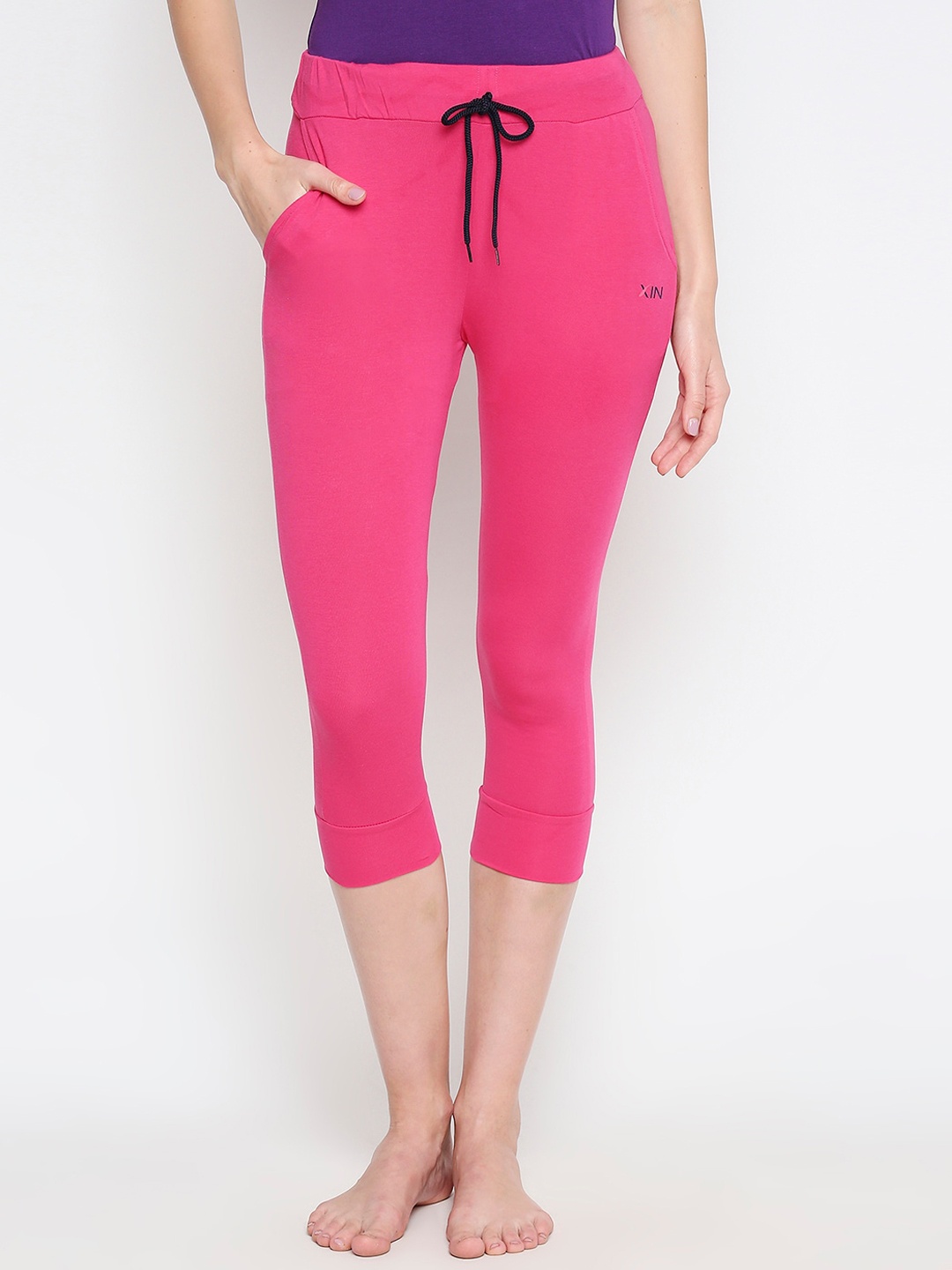 

XIN Women Pink Solid Lounge Pants