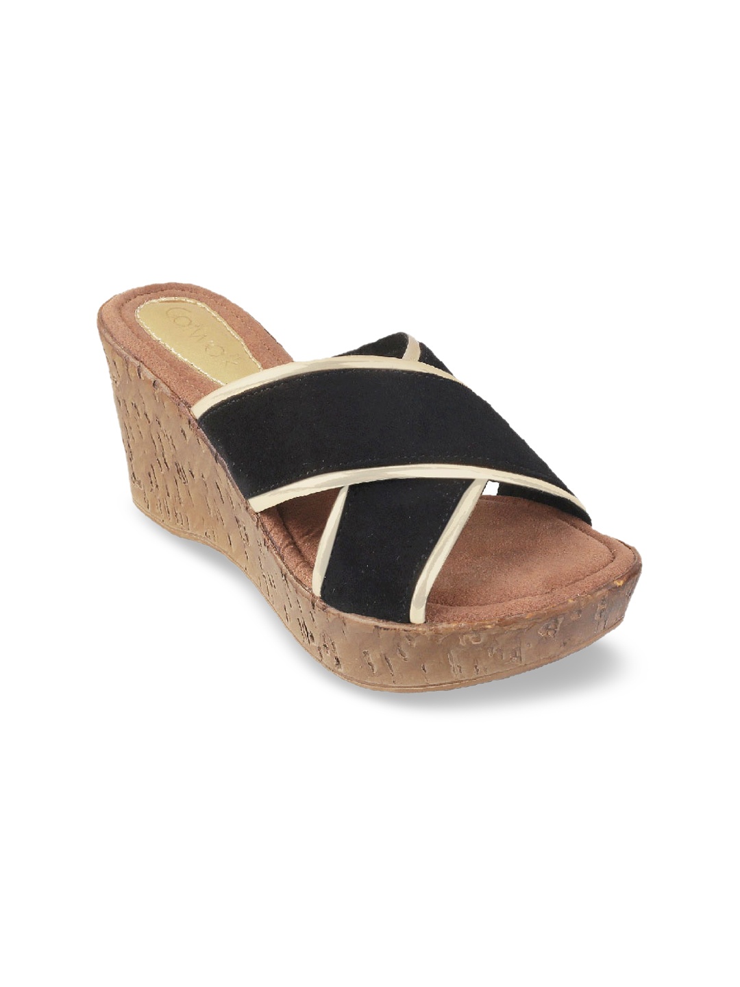 

Catwalk Women Black & Beige Solid Sandals