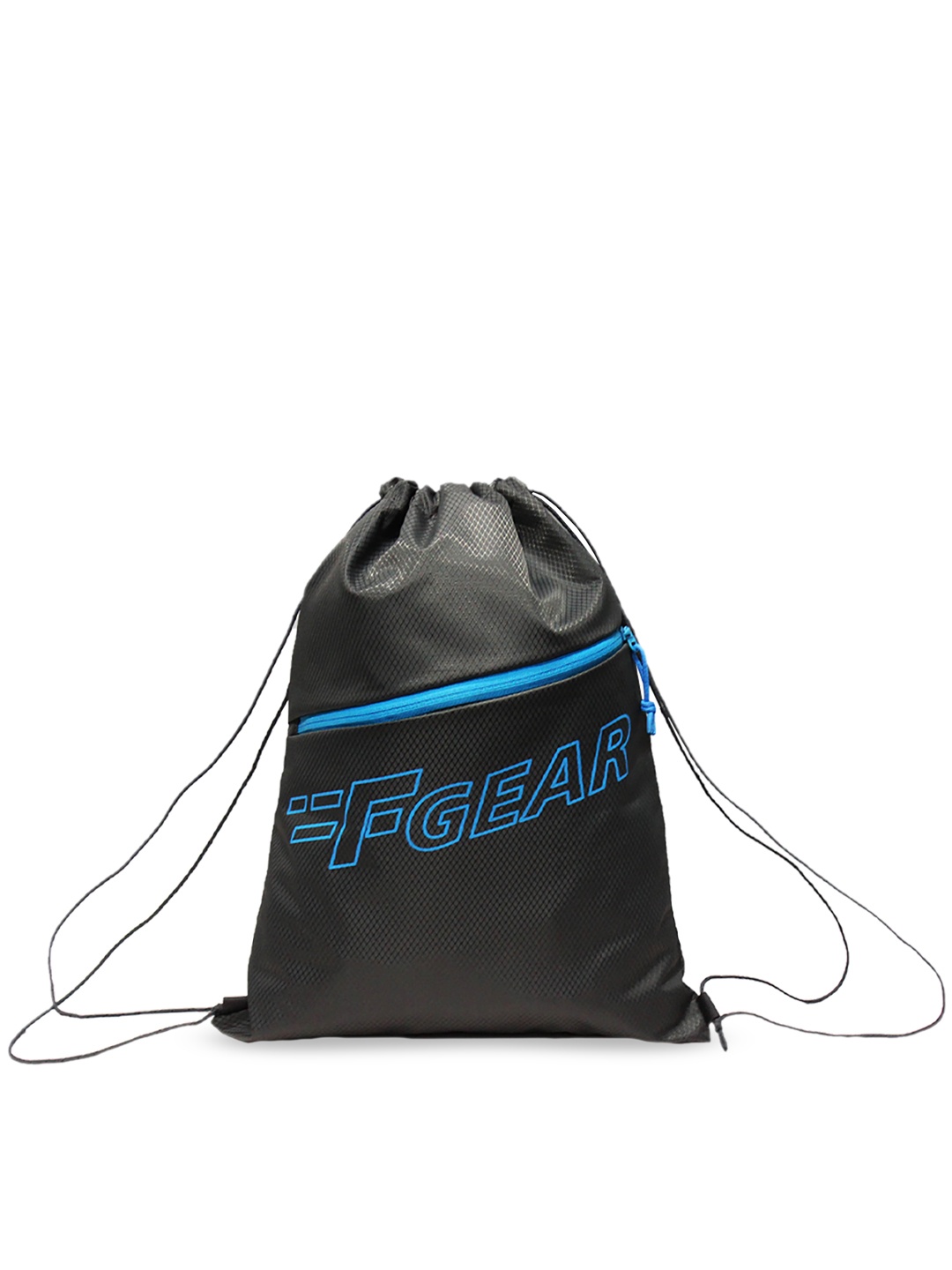 

F Gear Unisex Grey & Blue Printed EuroGrey Backpack