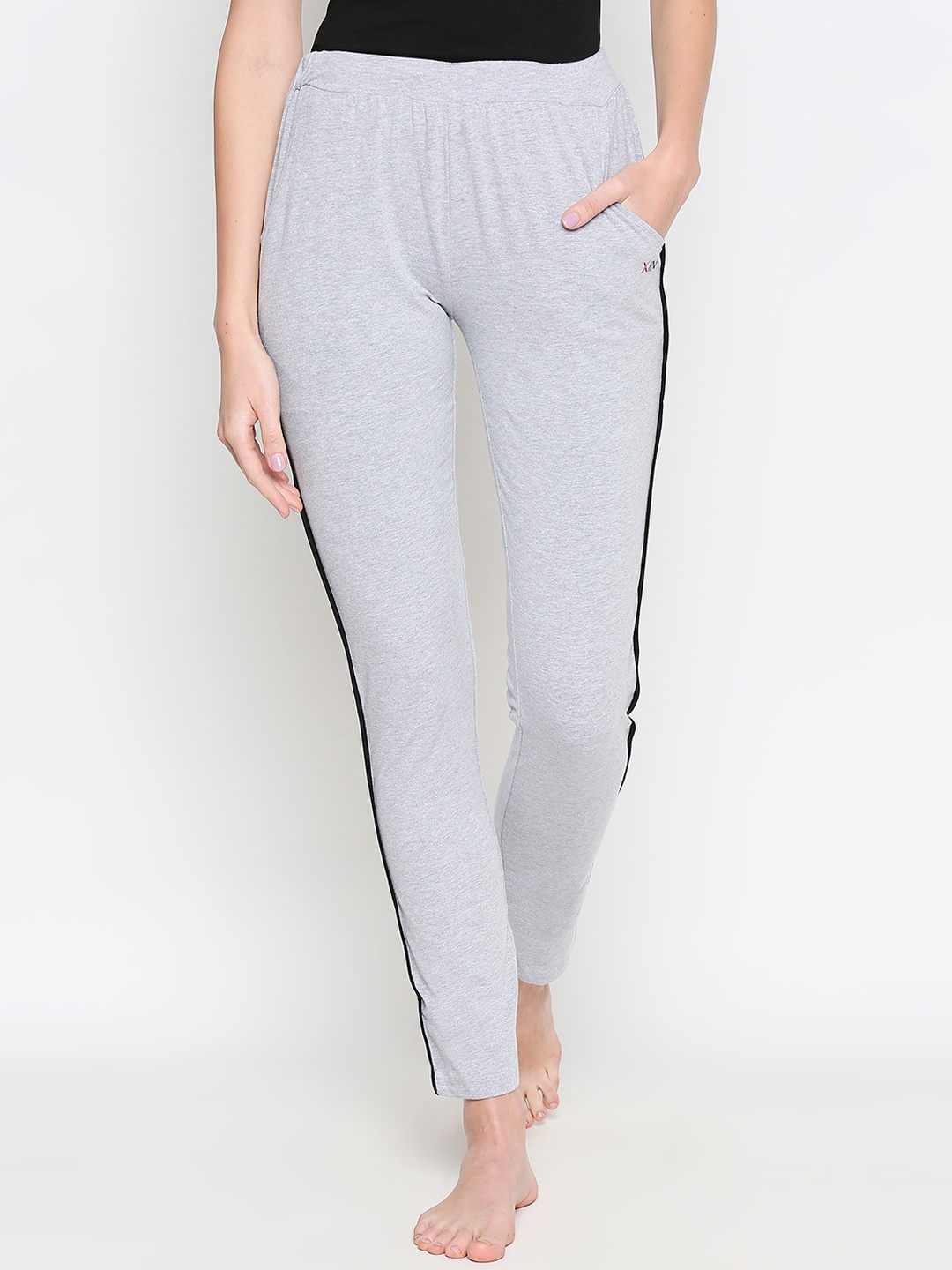 

XIN Women Grey Solid Lounge Pants