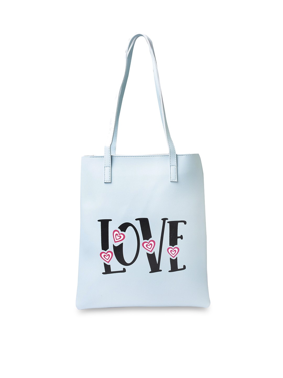 

Globus Blue & Blue Printed Shoulder Bag