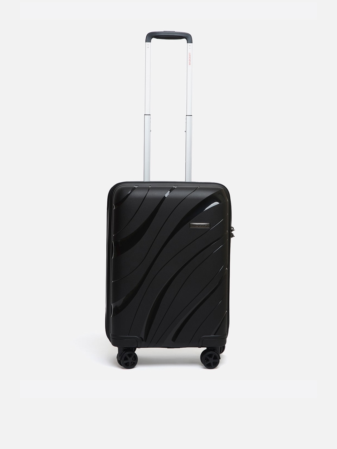 

Wildcraft Agena Solid Large Trolley Bag, Black