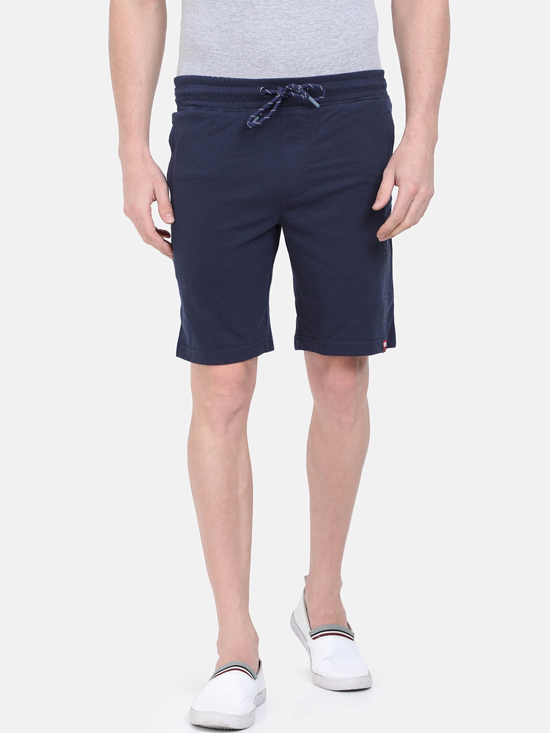 

Fruit of the Loom Men Straight Fit Jersey Shorts, Blue