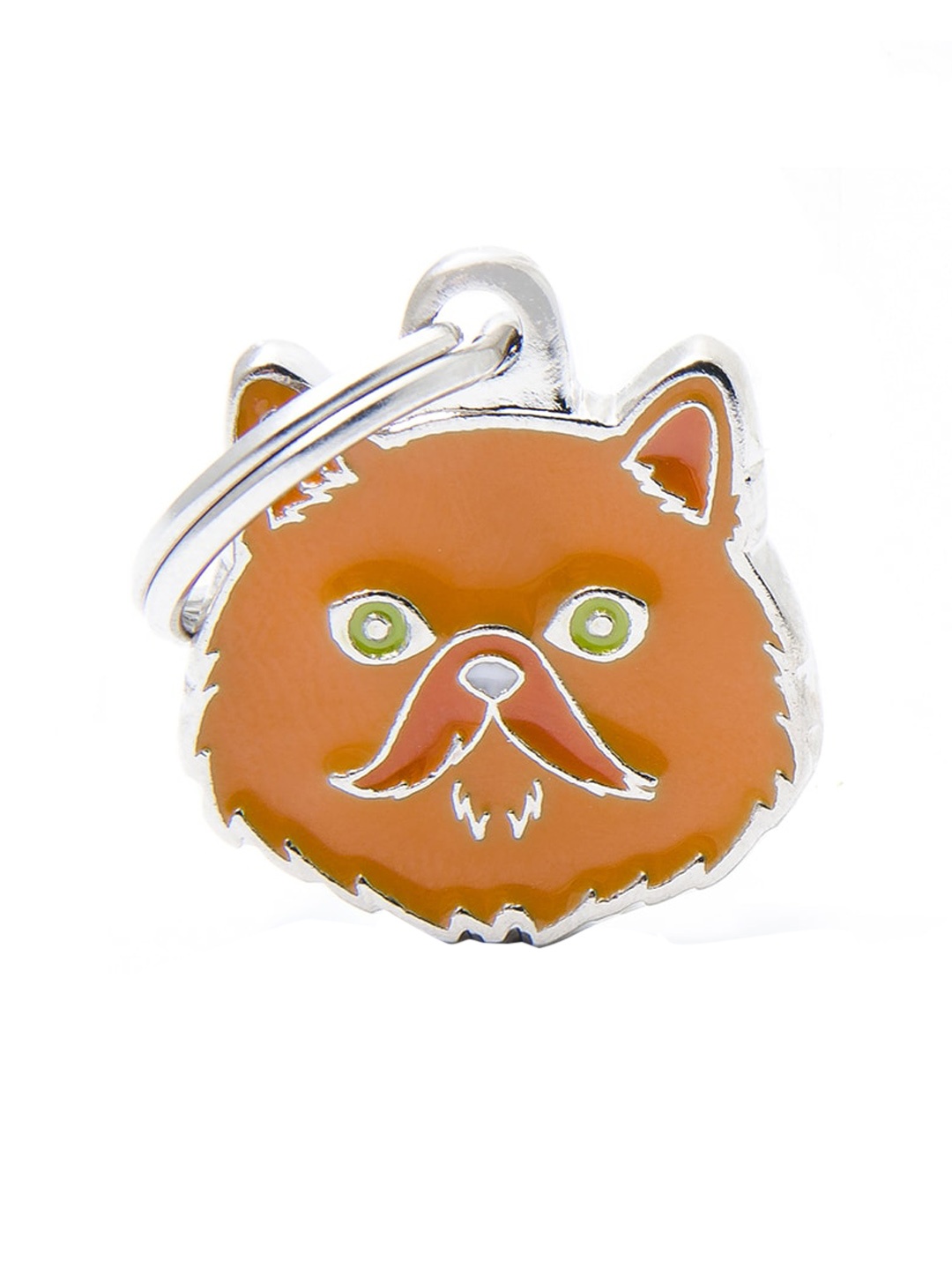 

PawsnCollars Brown & Red Ginger Persian Cat Name Tag