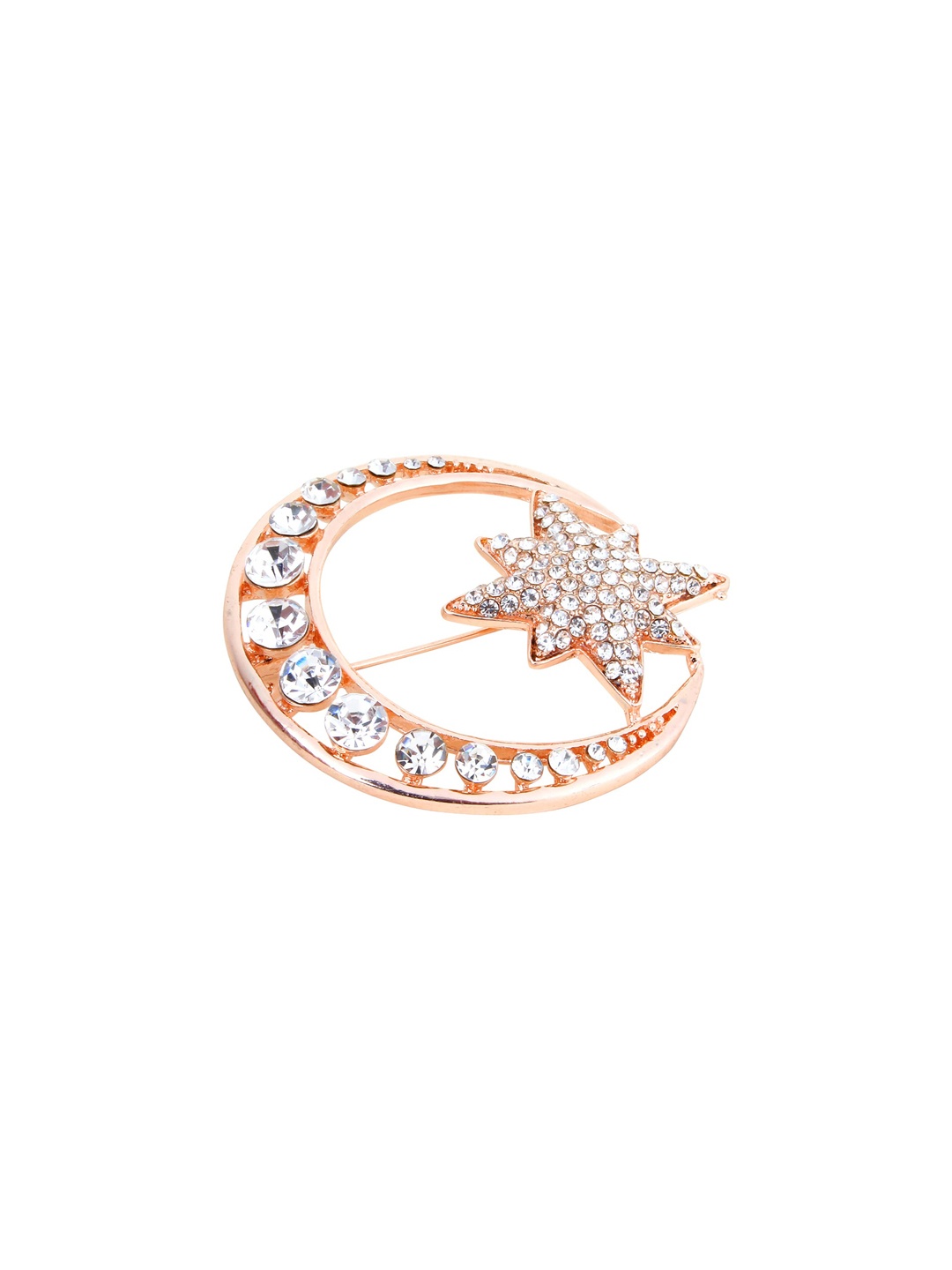 

Mali Fionna Women Silver-Plated Finger Ring, Gold