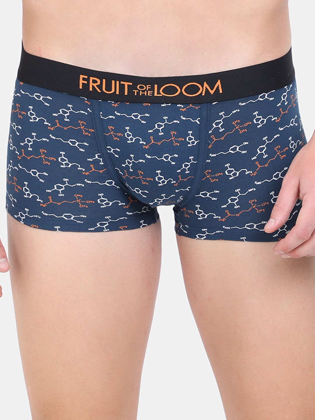 

Fruit of the Loom Men Breathable Cotton Trunks MTR14-N-A5P1-ASSTD005, Assorted