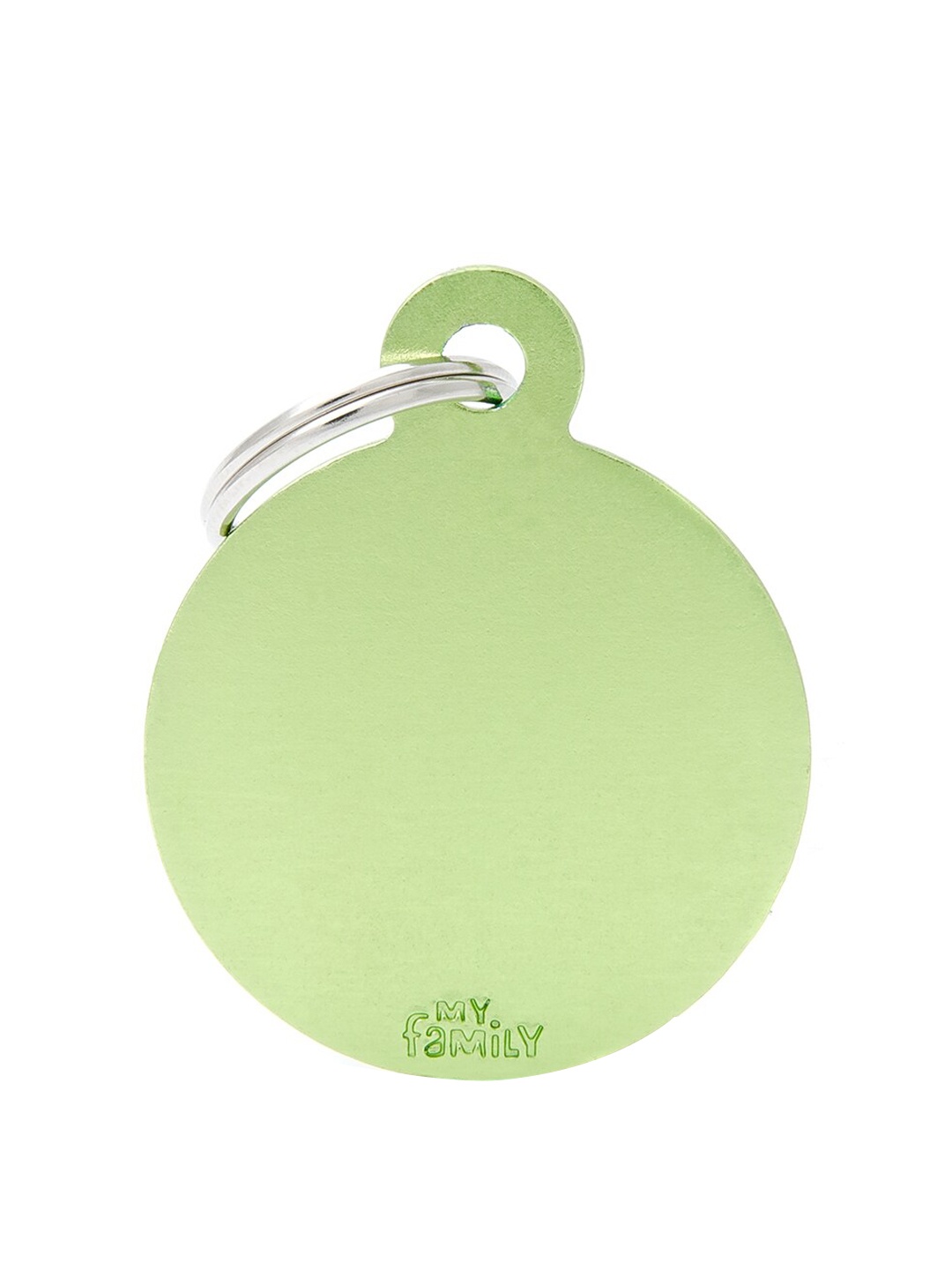 

PawsnCollars Green Round Pet Name Tag