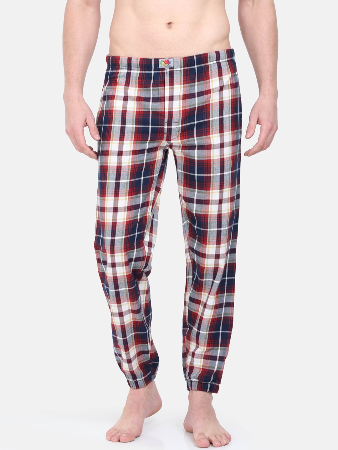 

Fruit of the loom Men Assorted Checked Lounge Pant