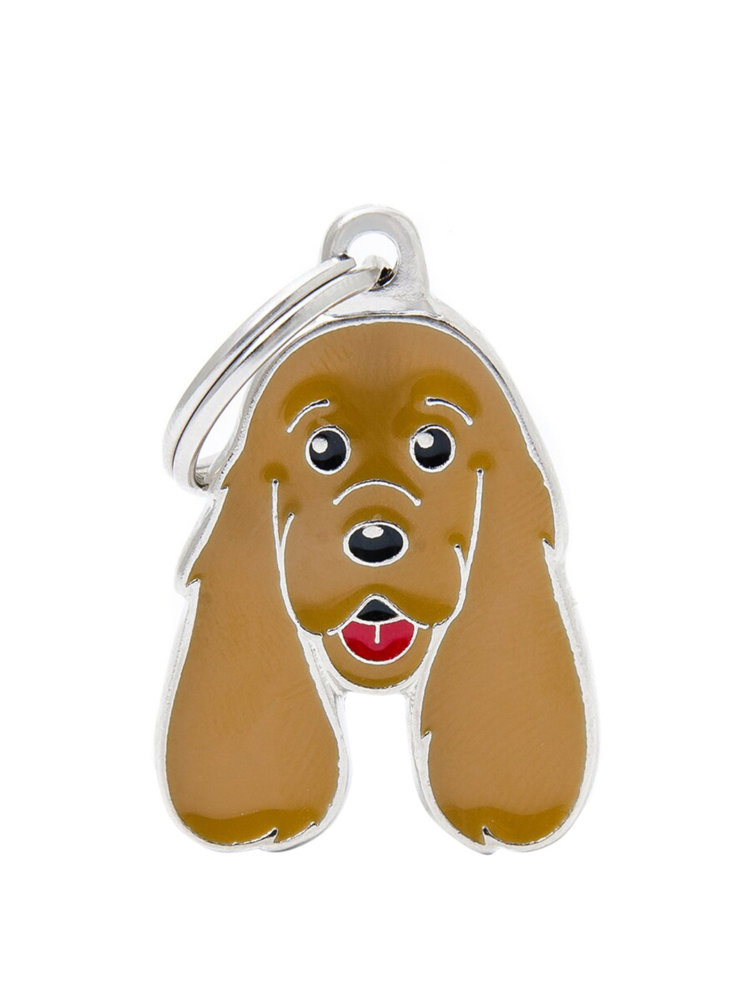 

PawsnCollars Brown Cocker Spaniel Name Tag
