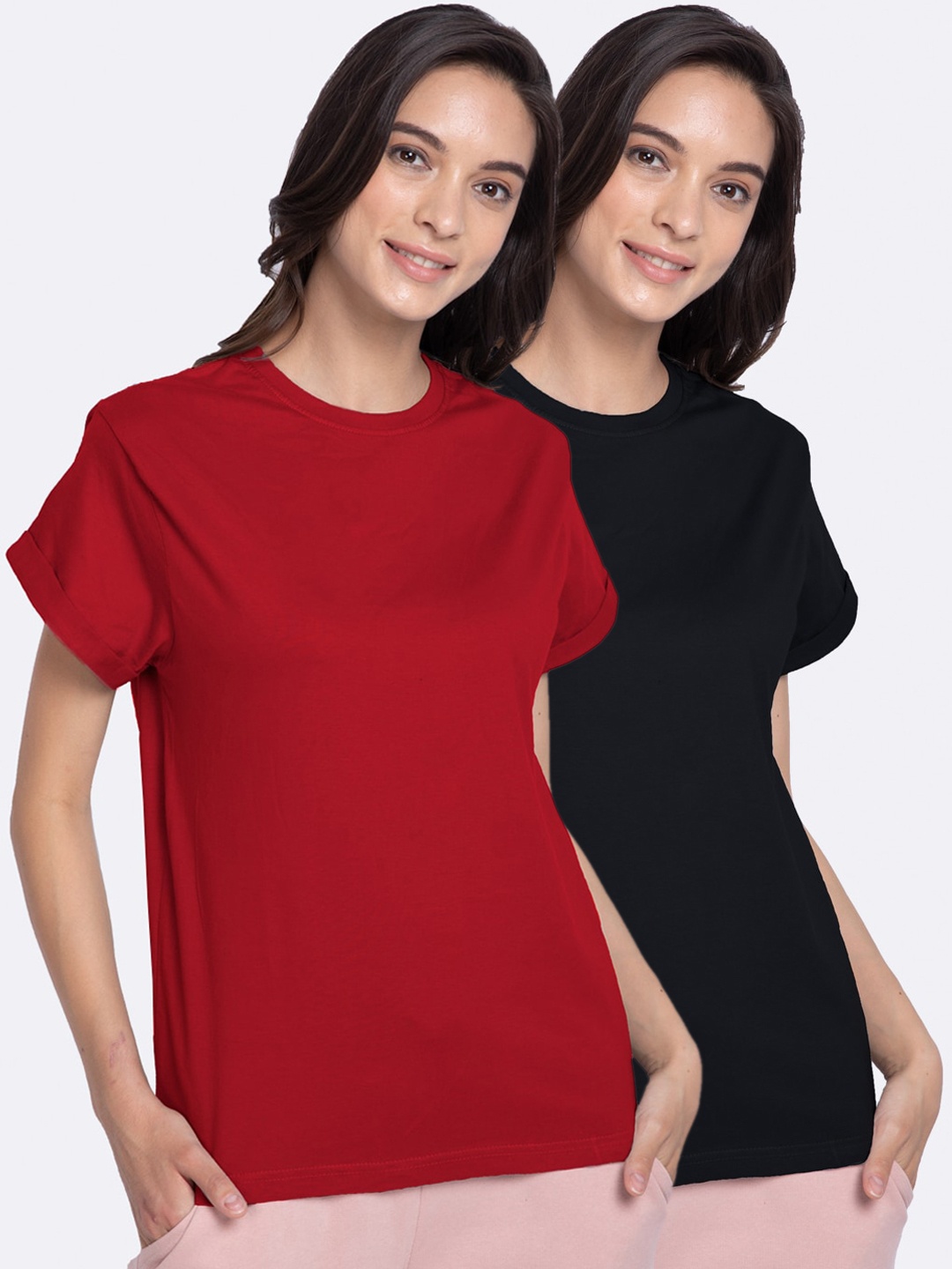 

Bewakoof Black s Extended Sleeves Oversized T-shirt