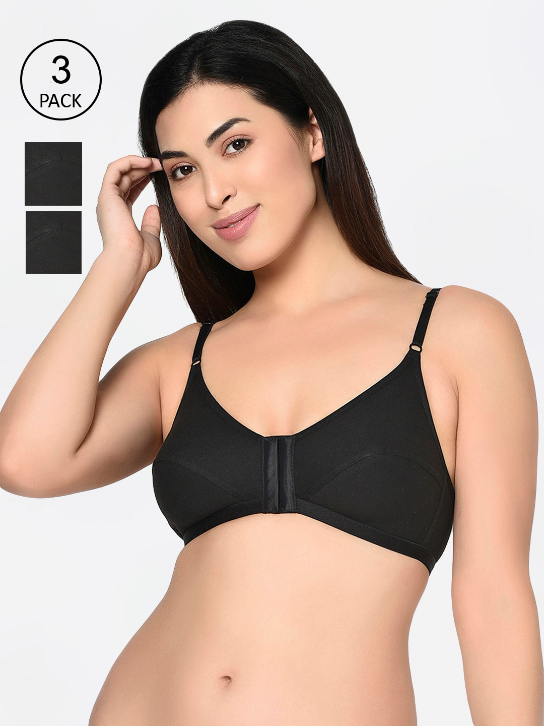 

Bodycare Women Black Solid
