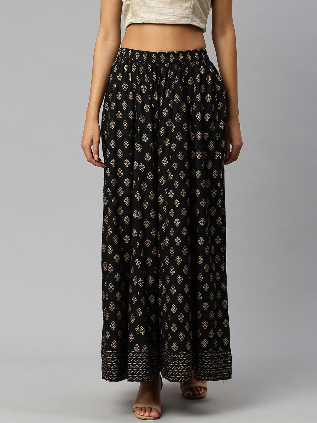 

Soch Women Black Printed
