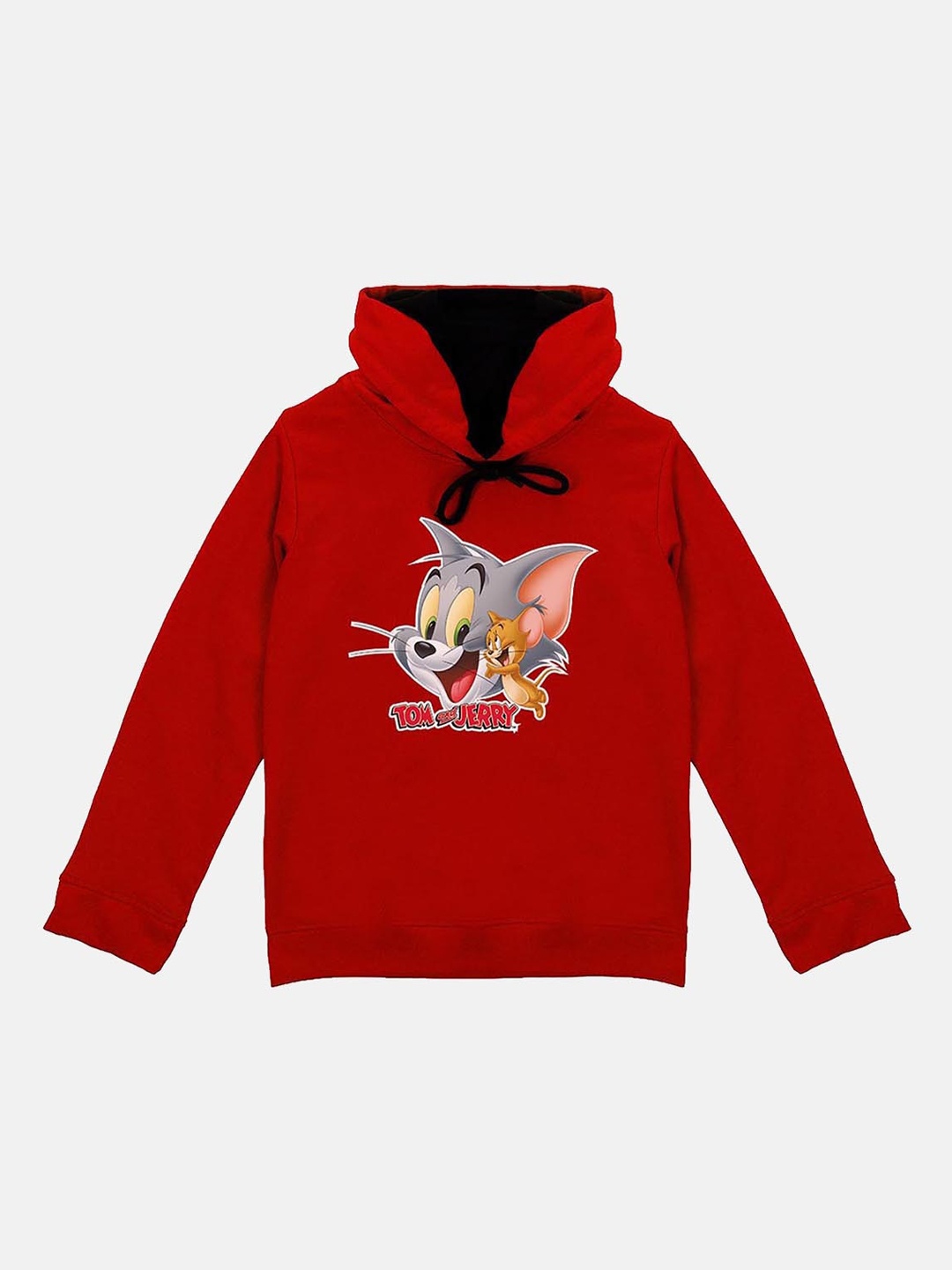 

Tom & Jerry Boys Red Printed Sweatshirt