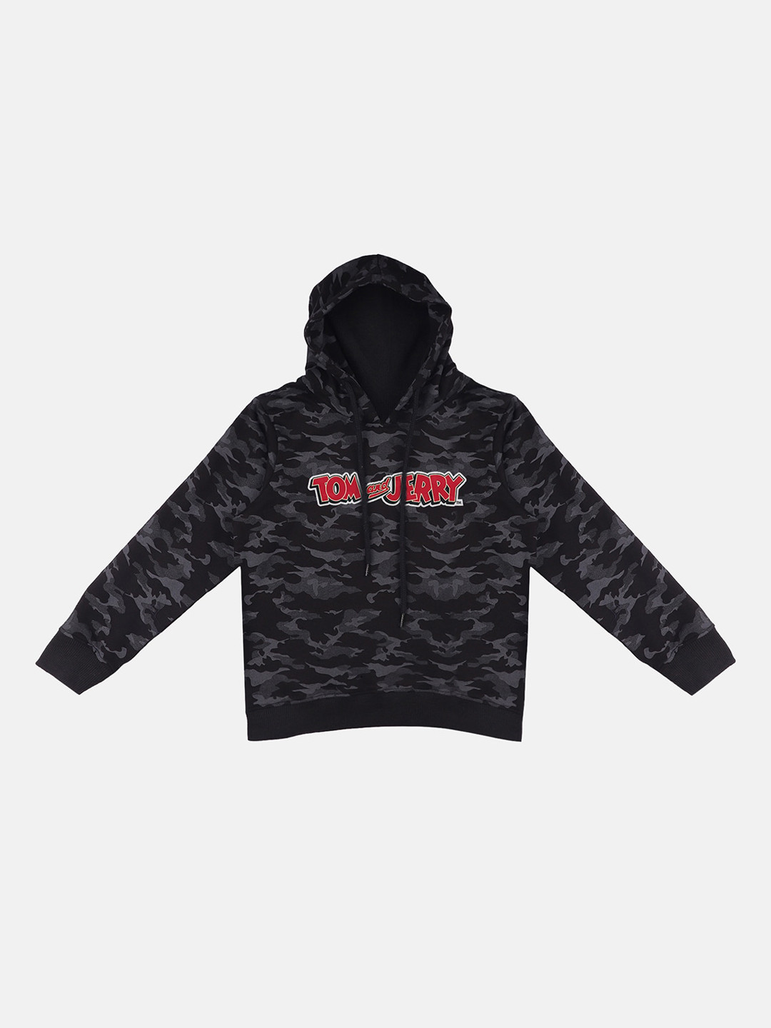 

Tom & Jerry Boys Black Printed Sweatshirt