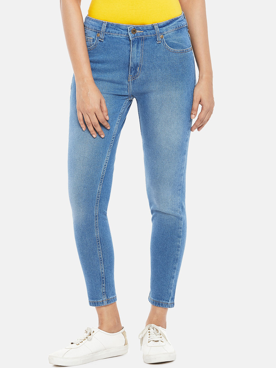 

People Women Blue Slim Fit Jeans