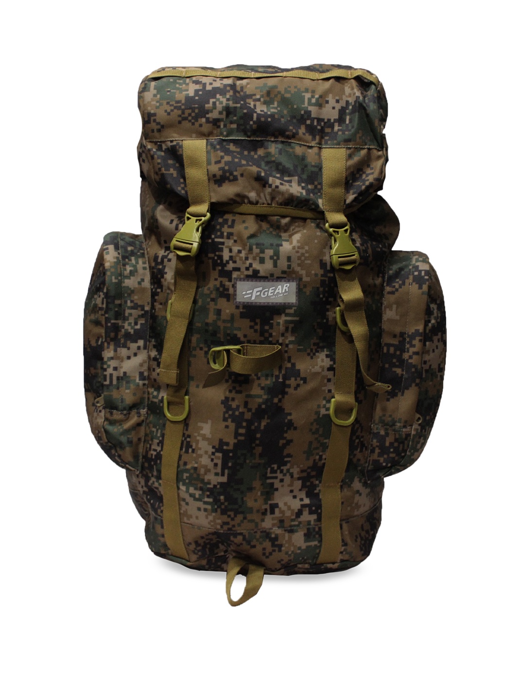 

F Gear Unisex Brown Printed Platoon Marpat WL Rucksack