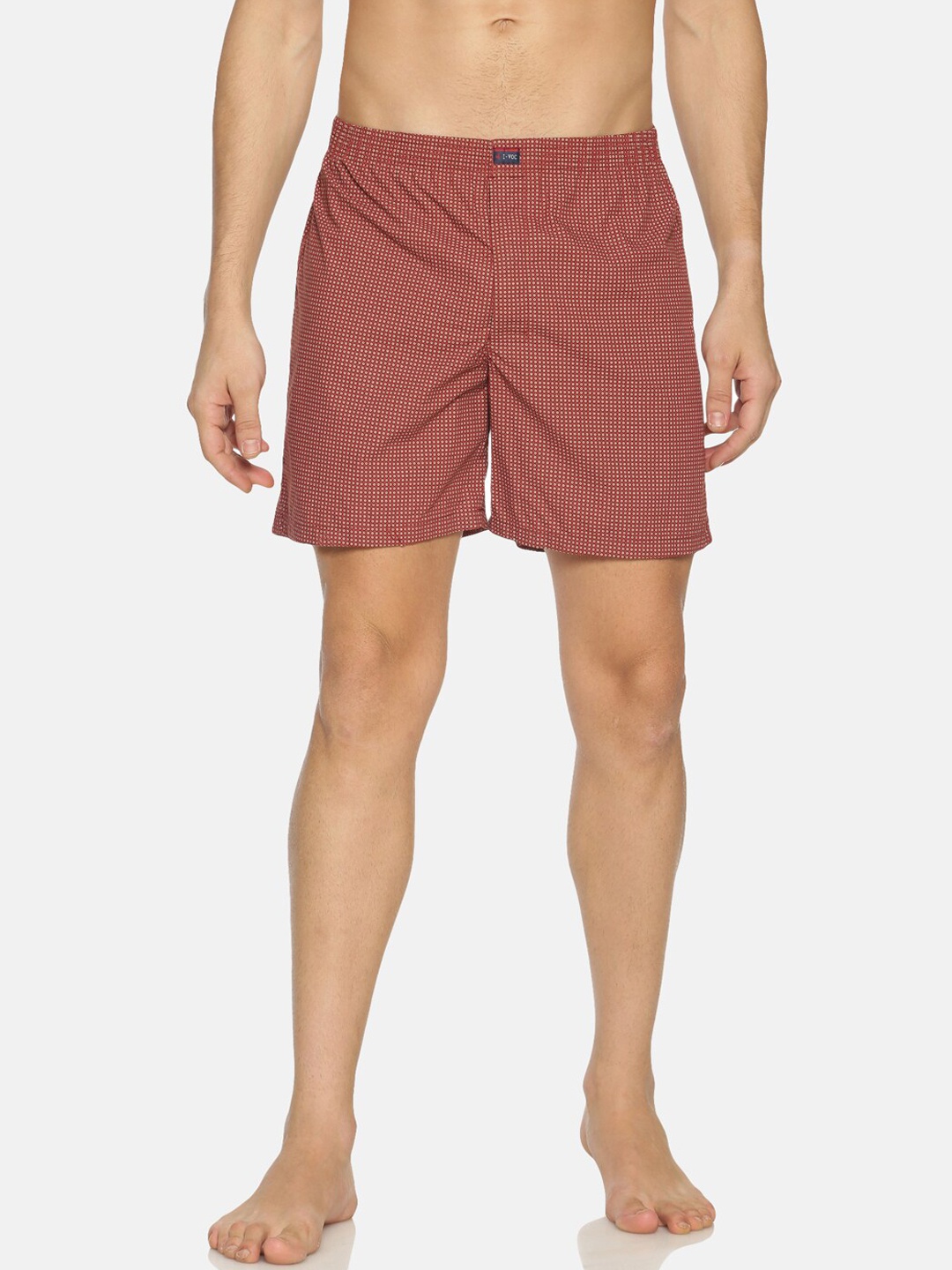 

IVOC Men Maroon Printed Boxers IOMBS02SC03L35-4336