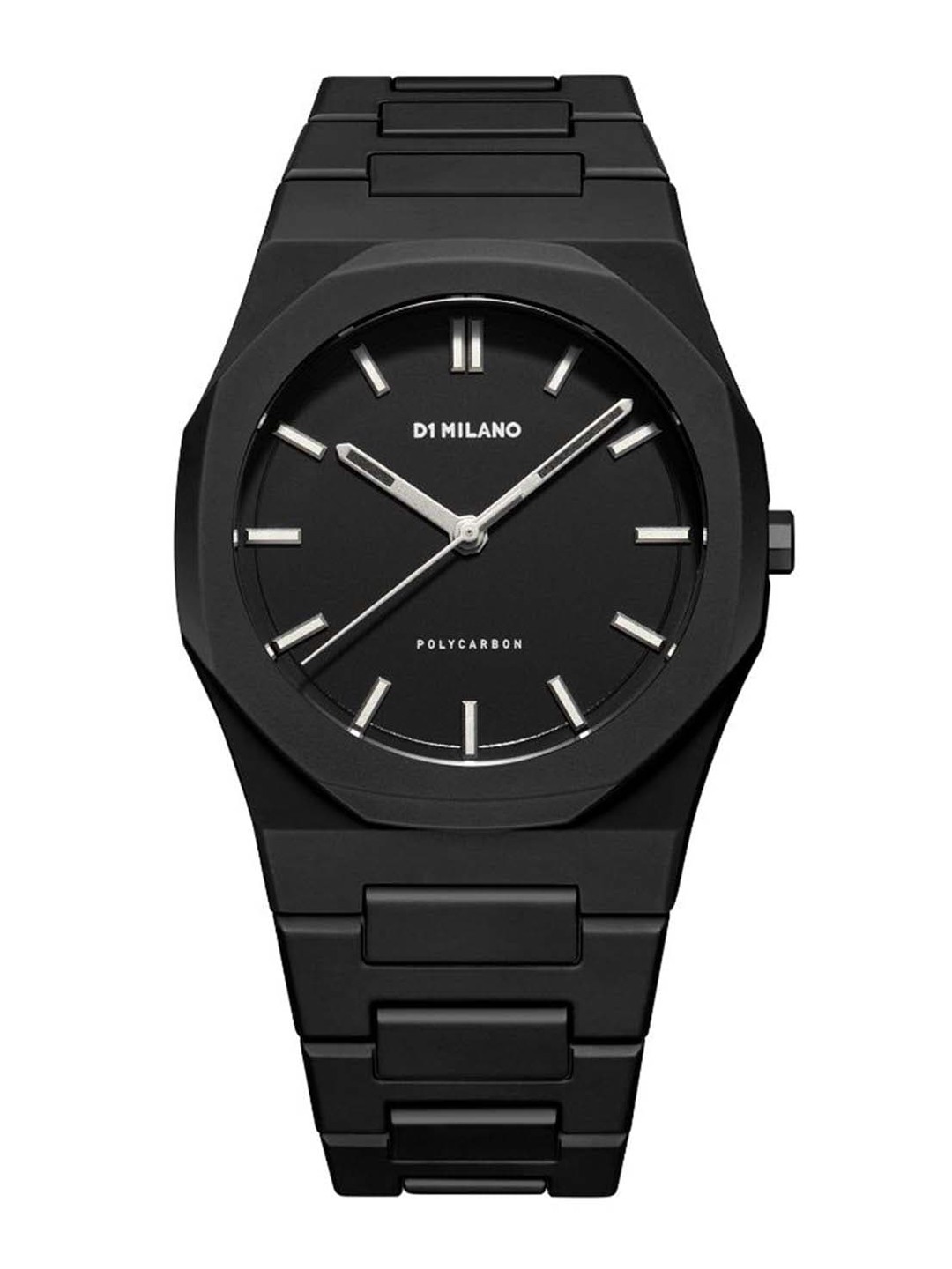 

D1 Milano Men Black Dial & Black Straps Polycarbon Analogue Watch PCBJ11