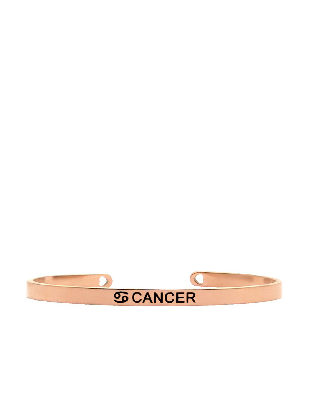 

JOKER & WITCH Rose Gold-Plated Cancer Zodiac Cuff Bracelet