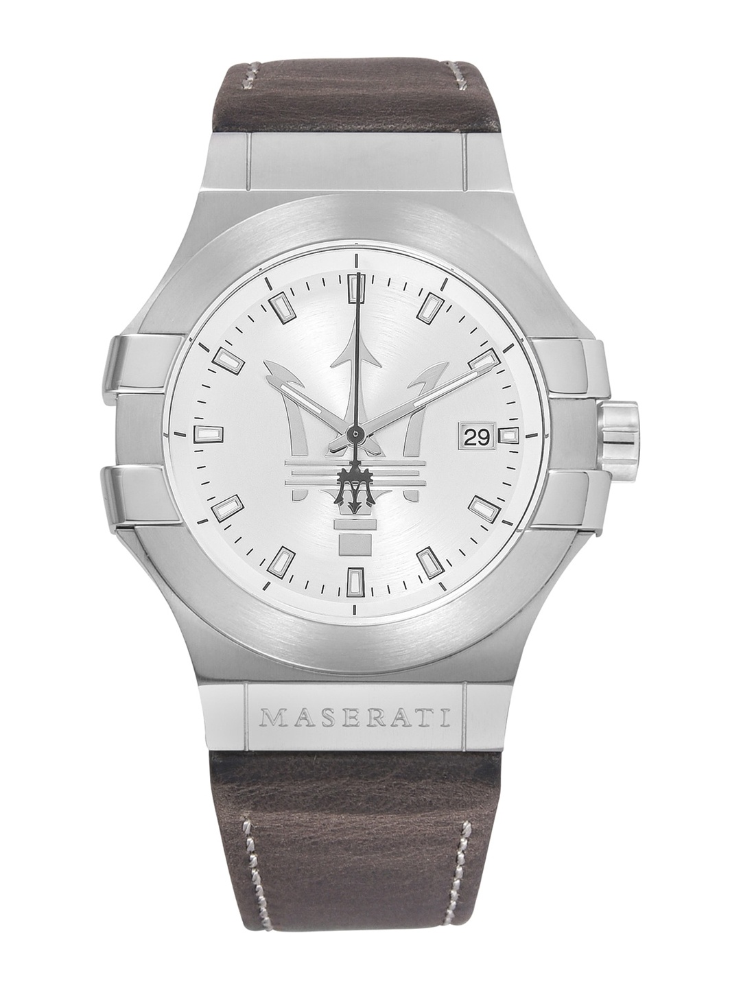 

Maserati Men Silver-Toned Analogue Watch