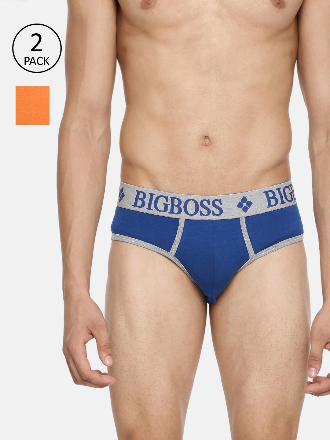 

Dollar Bigboss Men Pack Of 2 Assorted Shuffle Intellisoft Briefs MDBR-11-TECHNOBRF-PO2