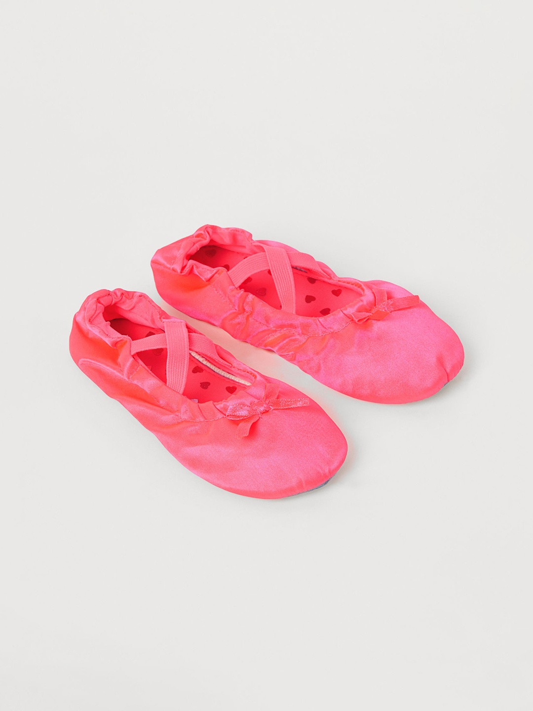 

H&M Girls Pink Satin Ballet Shoes