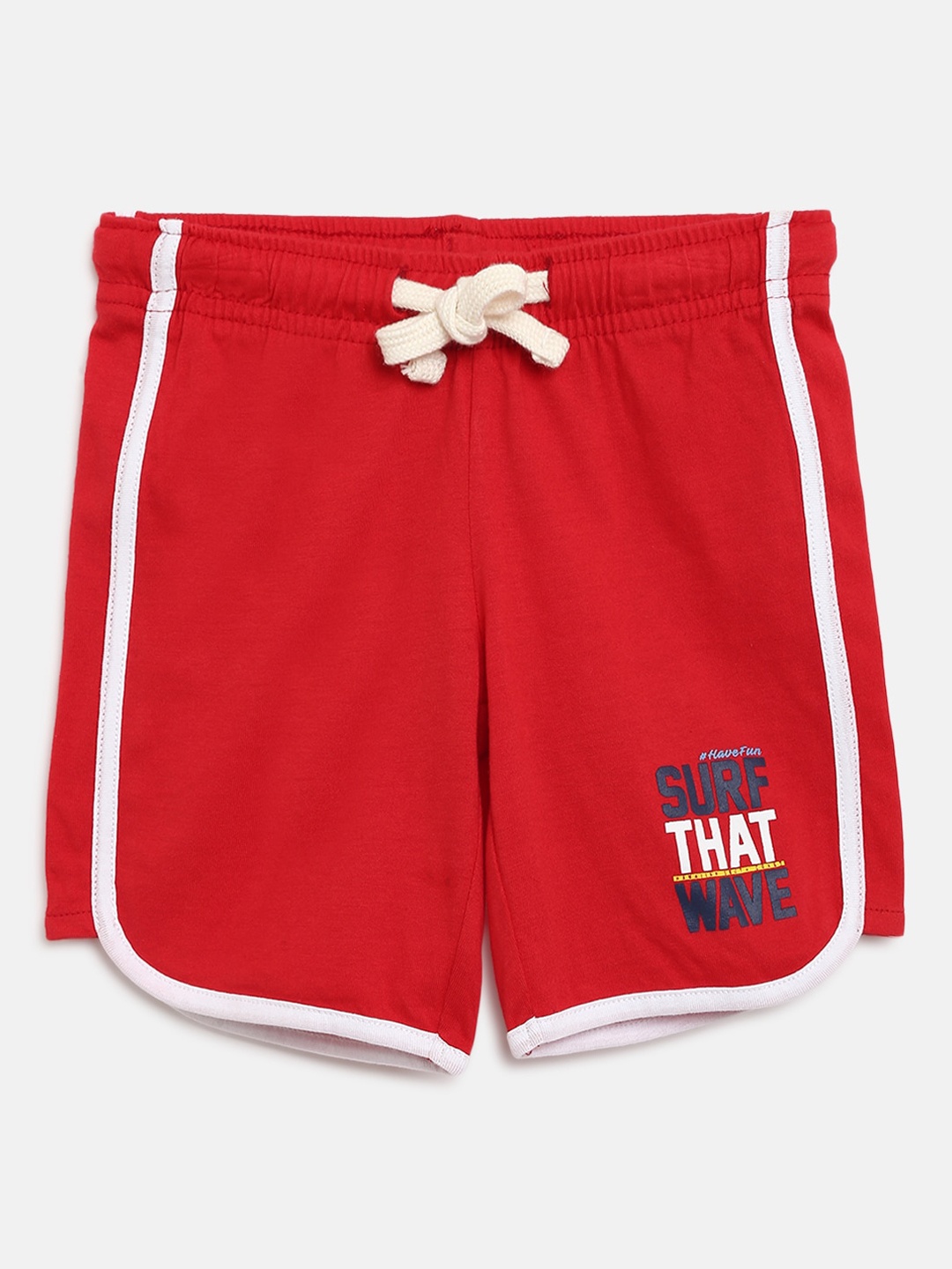 

Chicco Boys Red Solid Regular Fit Regular Shorts