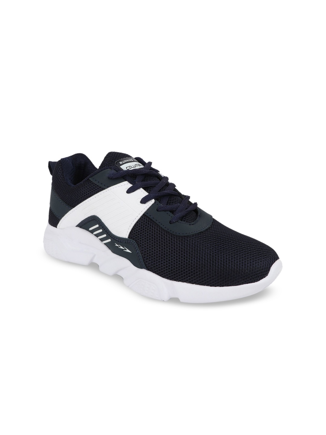 

Columbus Men Blue Mesh Running Shoes