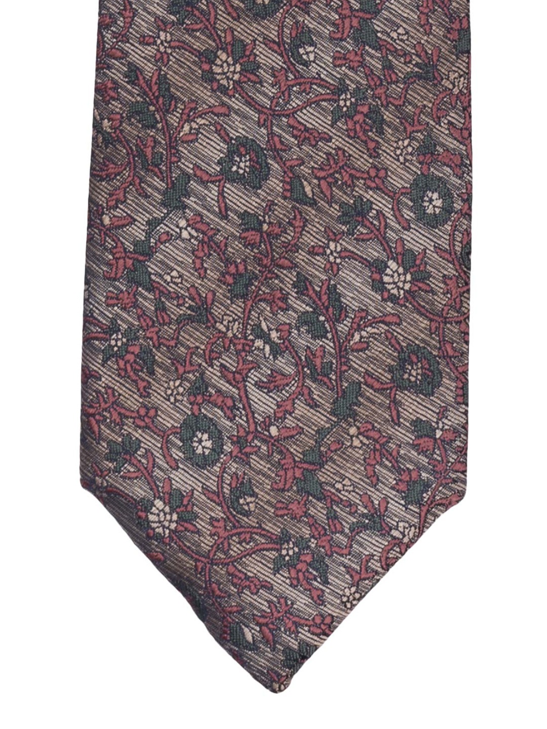 

The Tie Hub Navy Blue & Red Woven Design Reversible Broad Tie