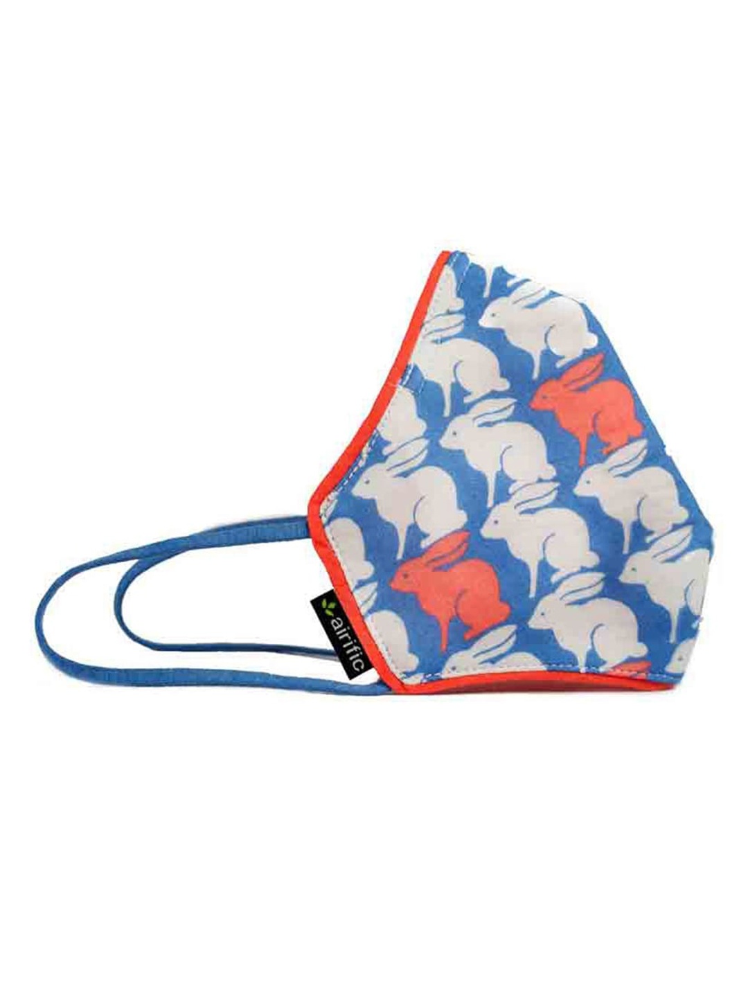 

Airific Men Blue & White 3-Ply Rabbit Printed N95 Mask
