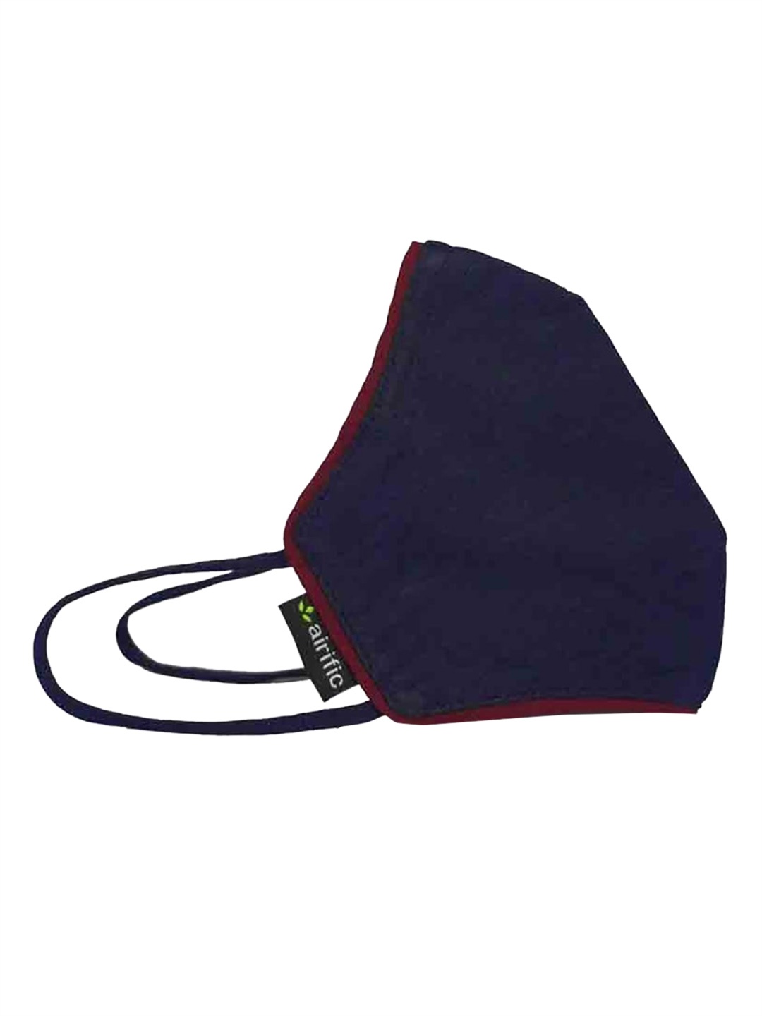 

Airific Unisex Navy Blue Solid 3-Ply N95 Protective Mask