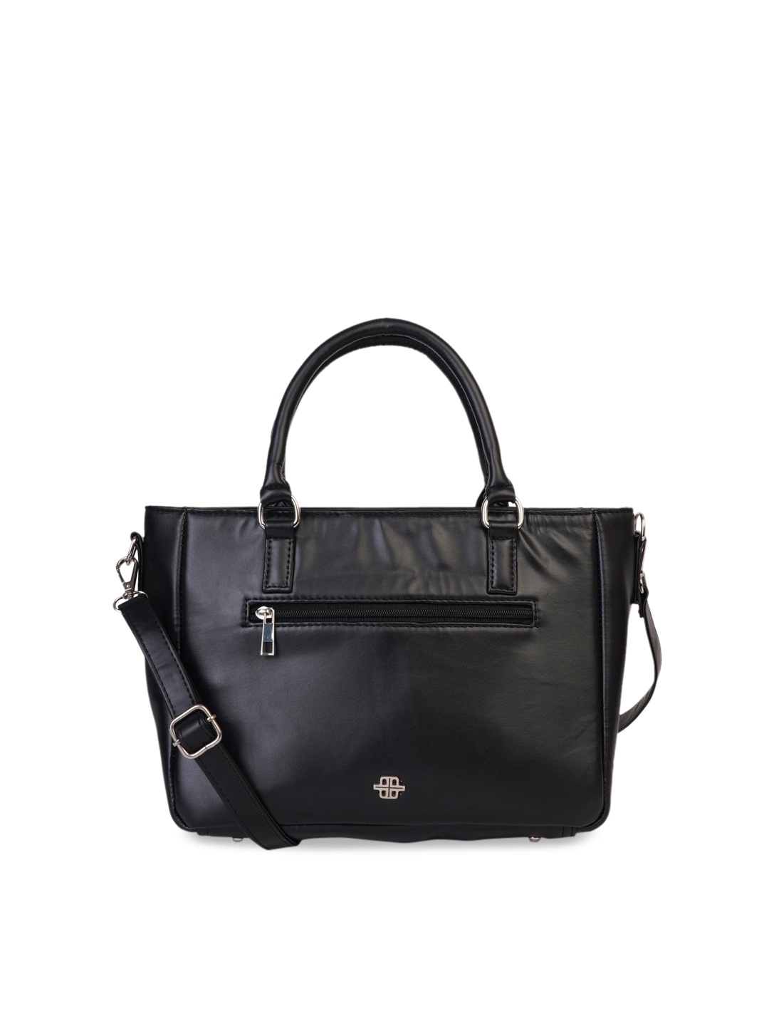 

Peperone Black Solid Handheld Bag