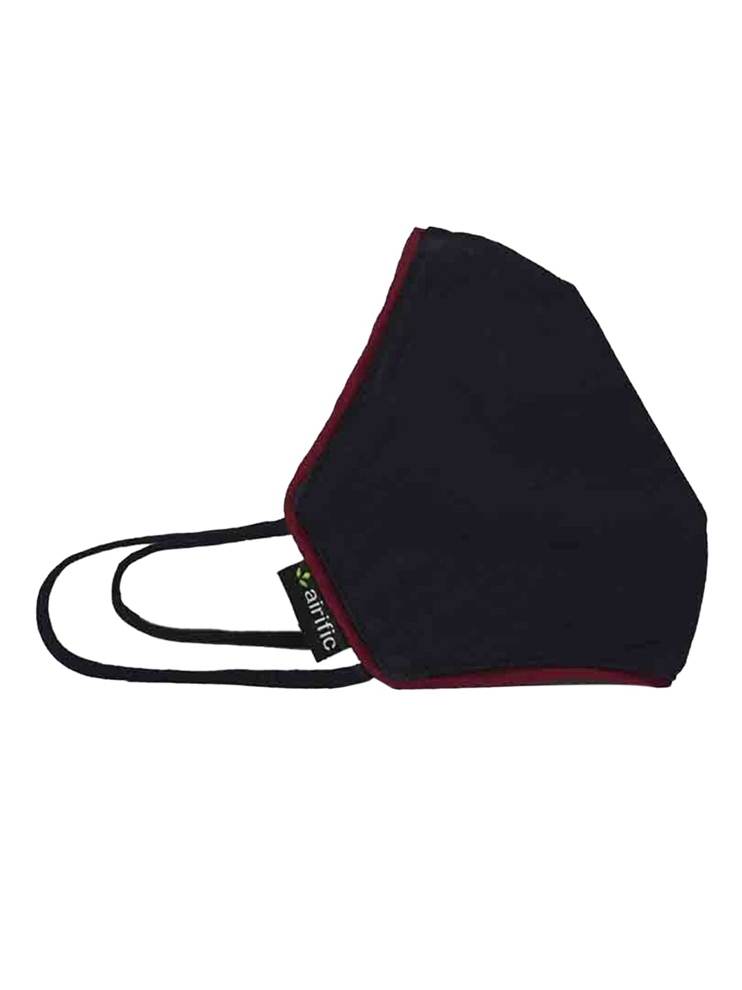 

Airific Unisex Black Solid 3-Ply N95 Sustainable Protective Mask