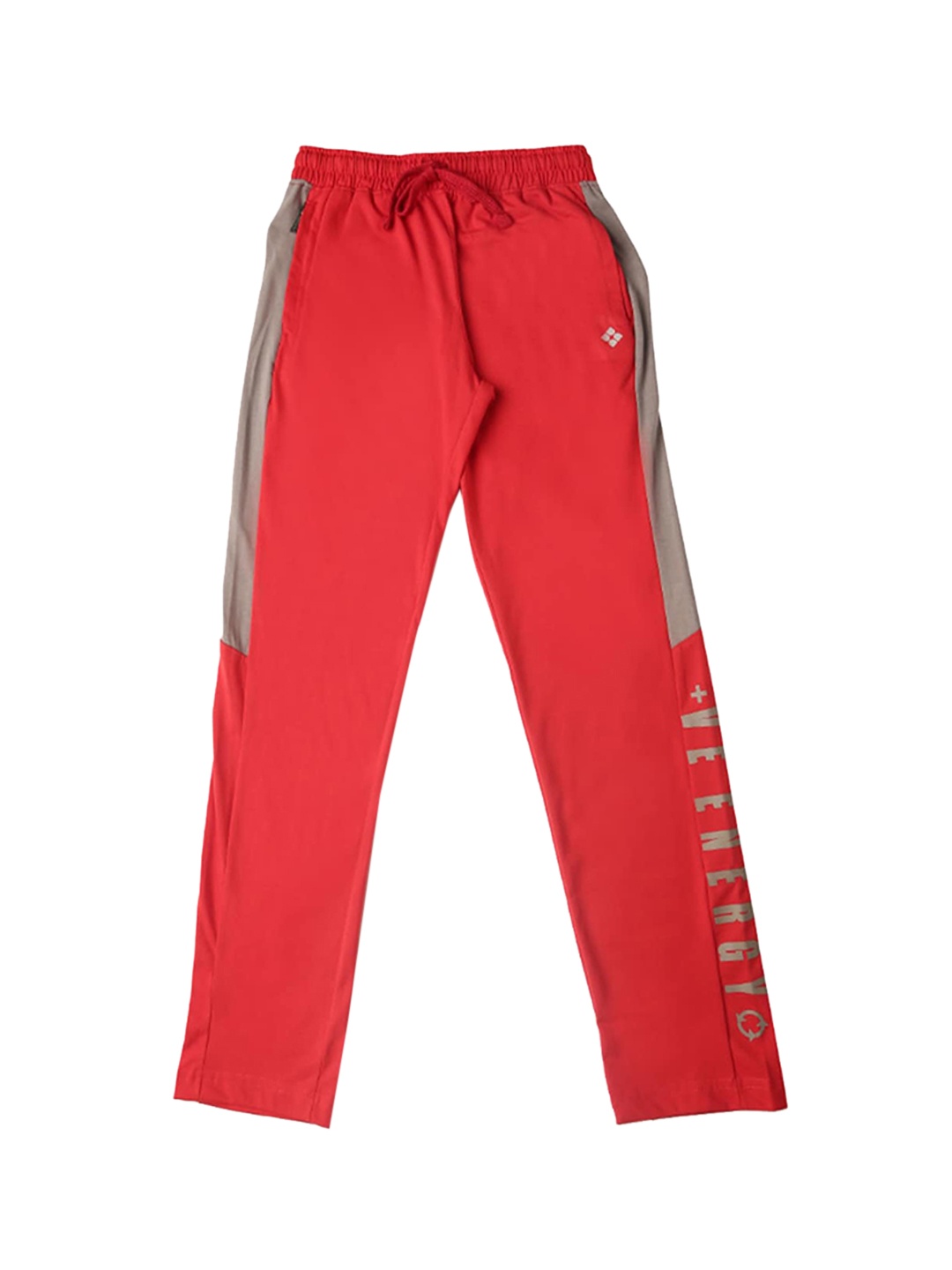 

Dollar Boys Red Solid Straight-Fit Track Pants