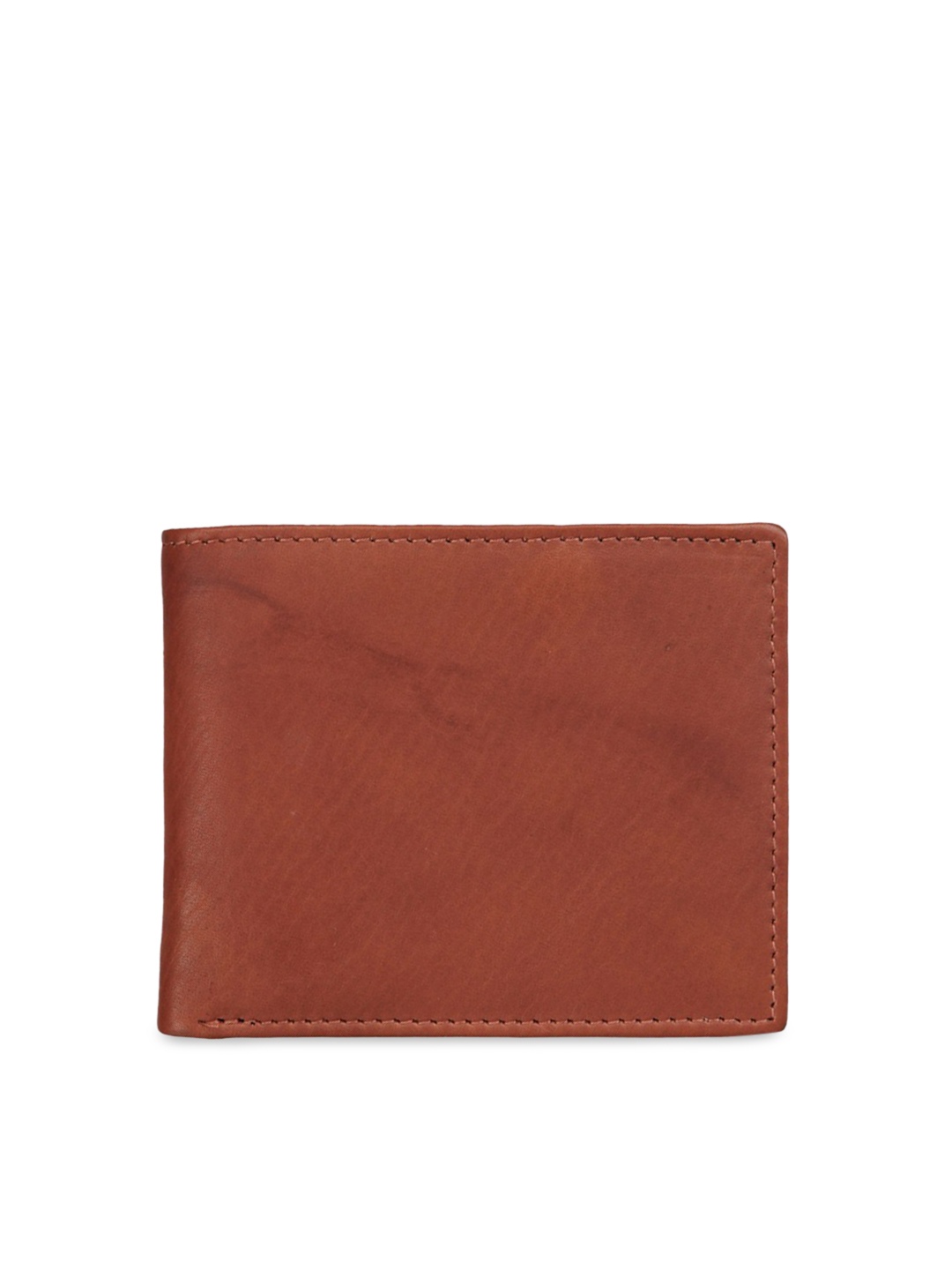 

GENWAYNE Men Brown Solid Two Fold Wallet