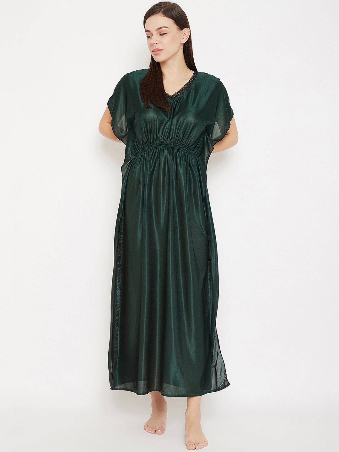 

Clovia Women Green Solid