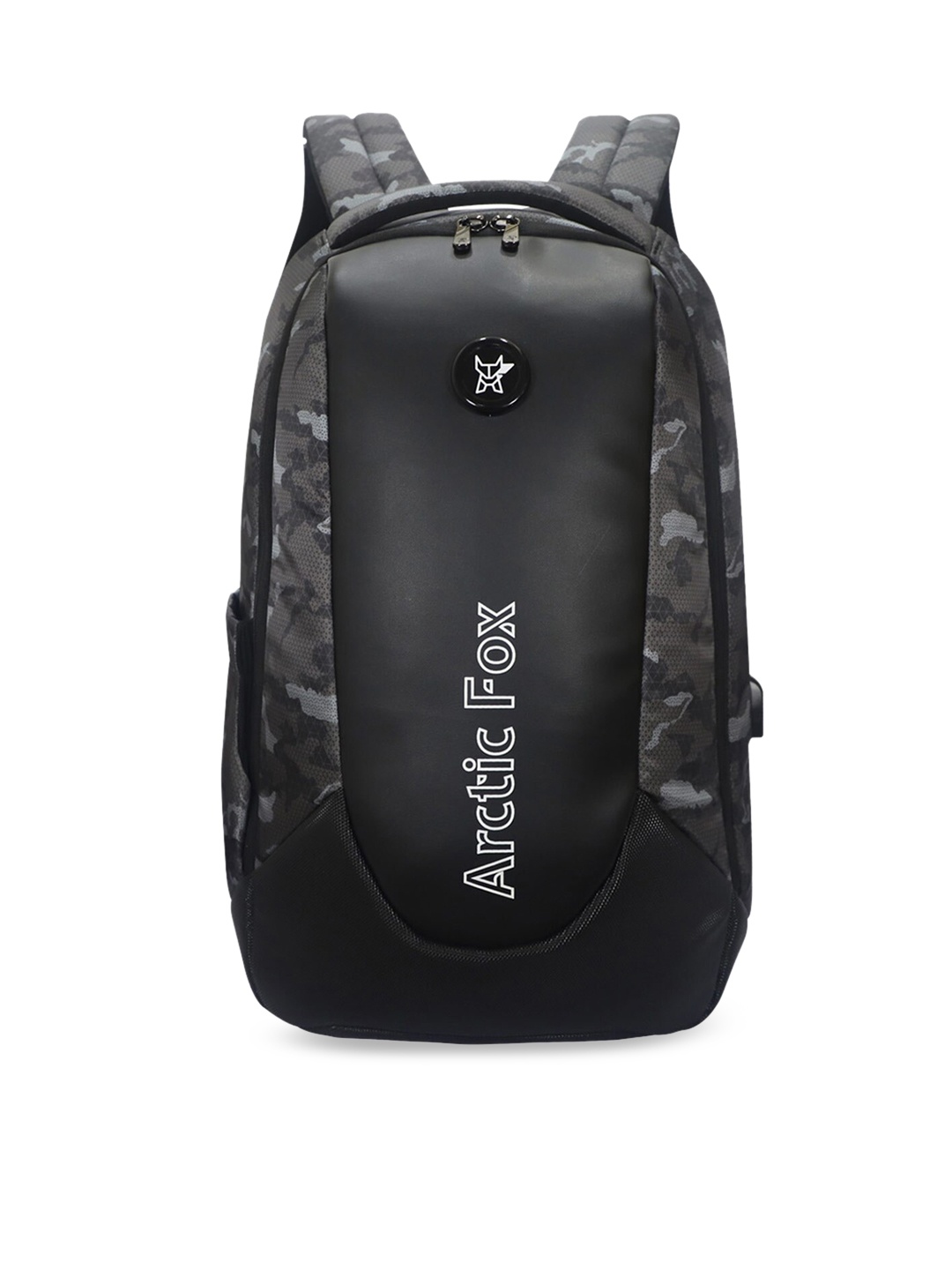 

Arctic Fox Unisex Black & Green Camouflage Backpack